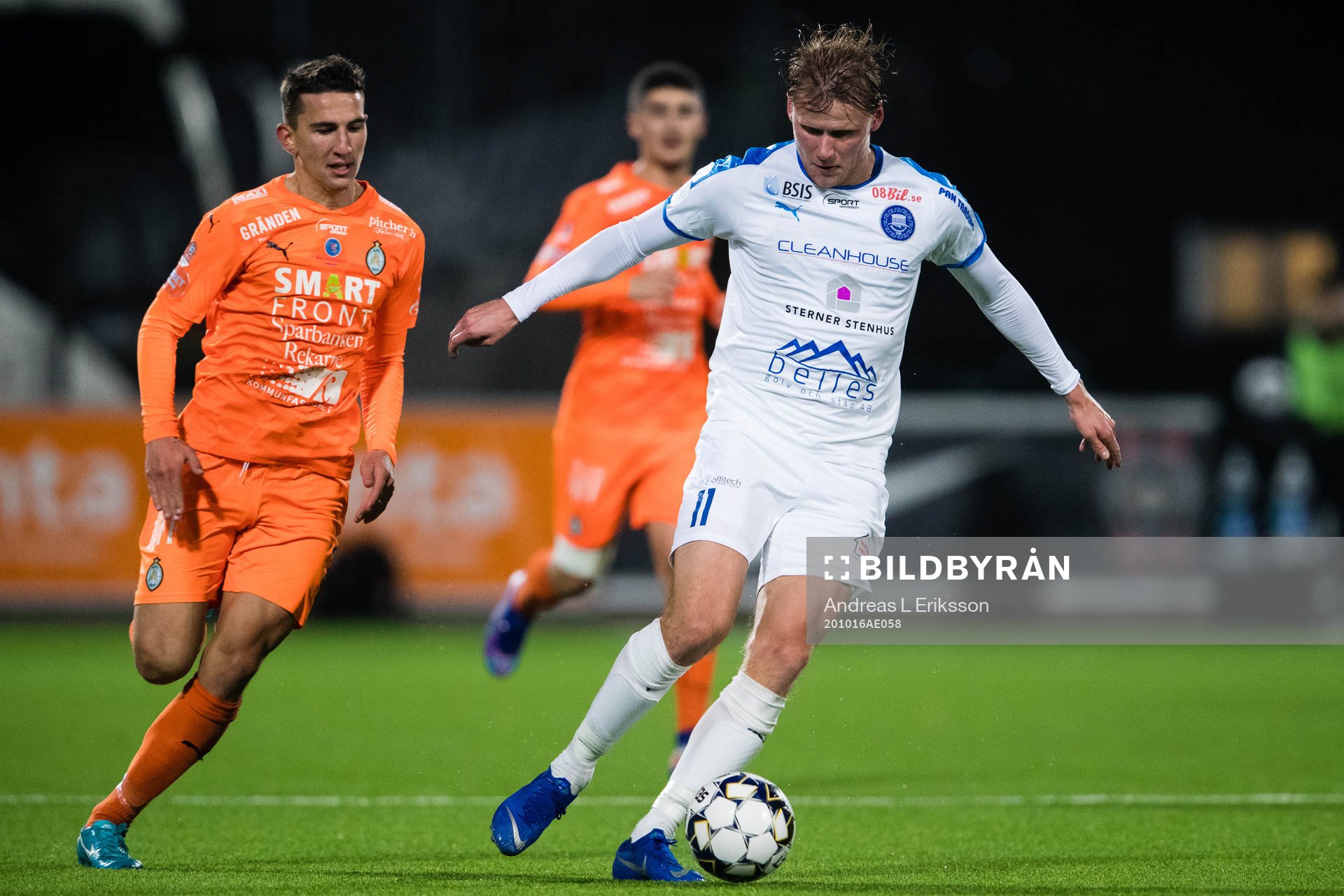 AFC Eskilstunas Adnan Kojic och Akropolis Victor