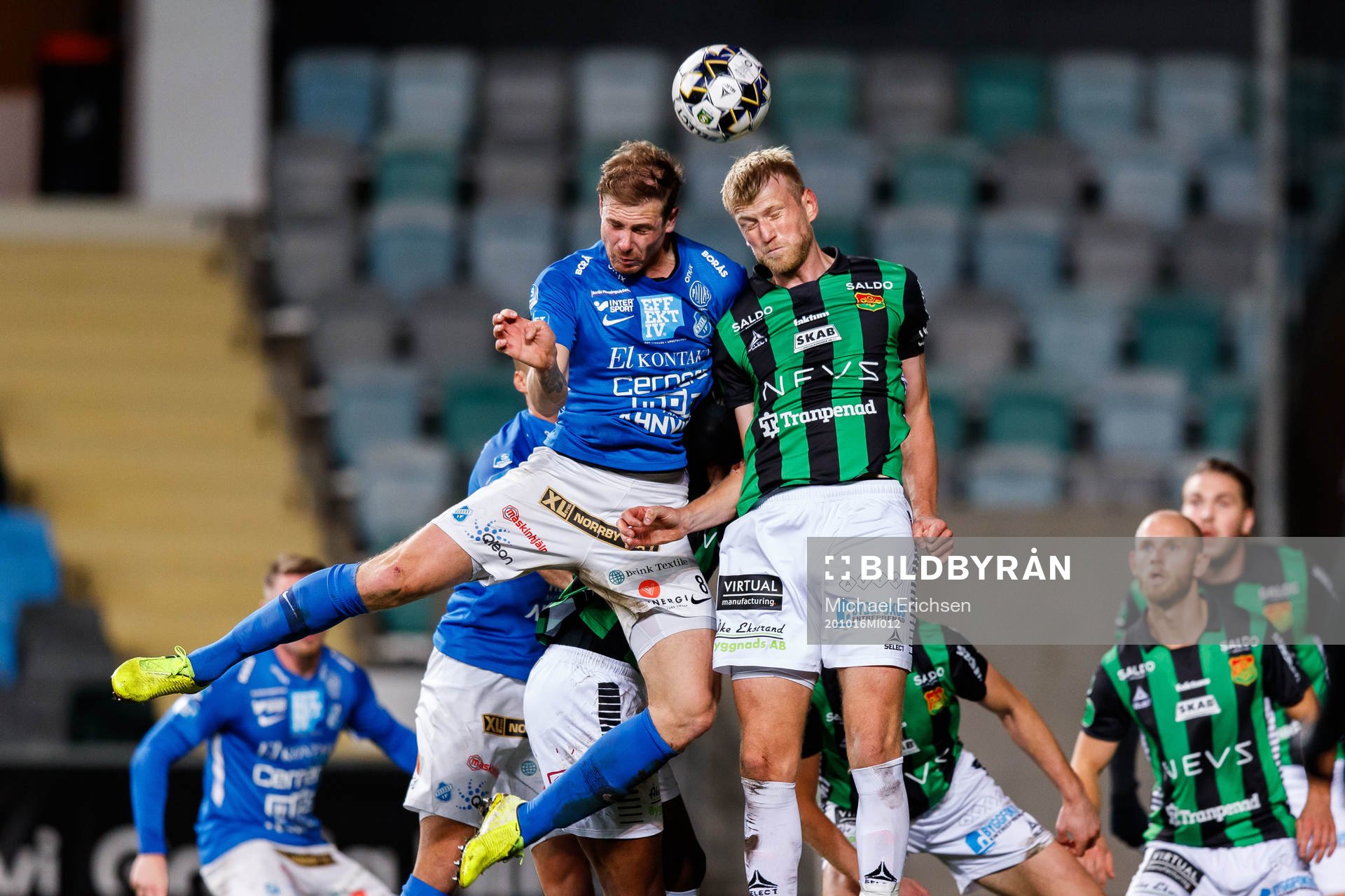 Norrbys Nicklas Savolainen och GAIS Carl Elfgren Nyström