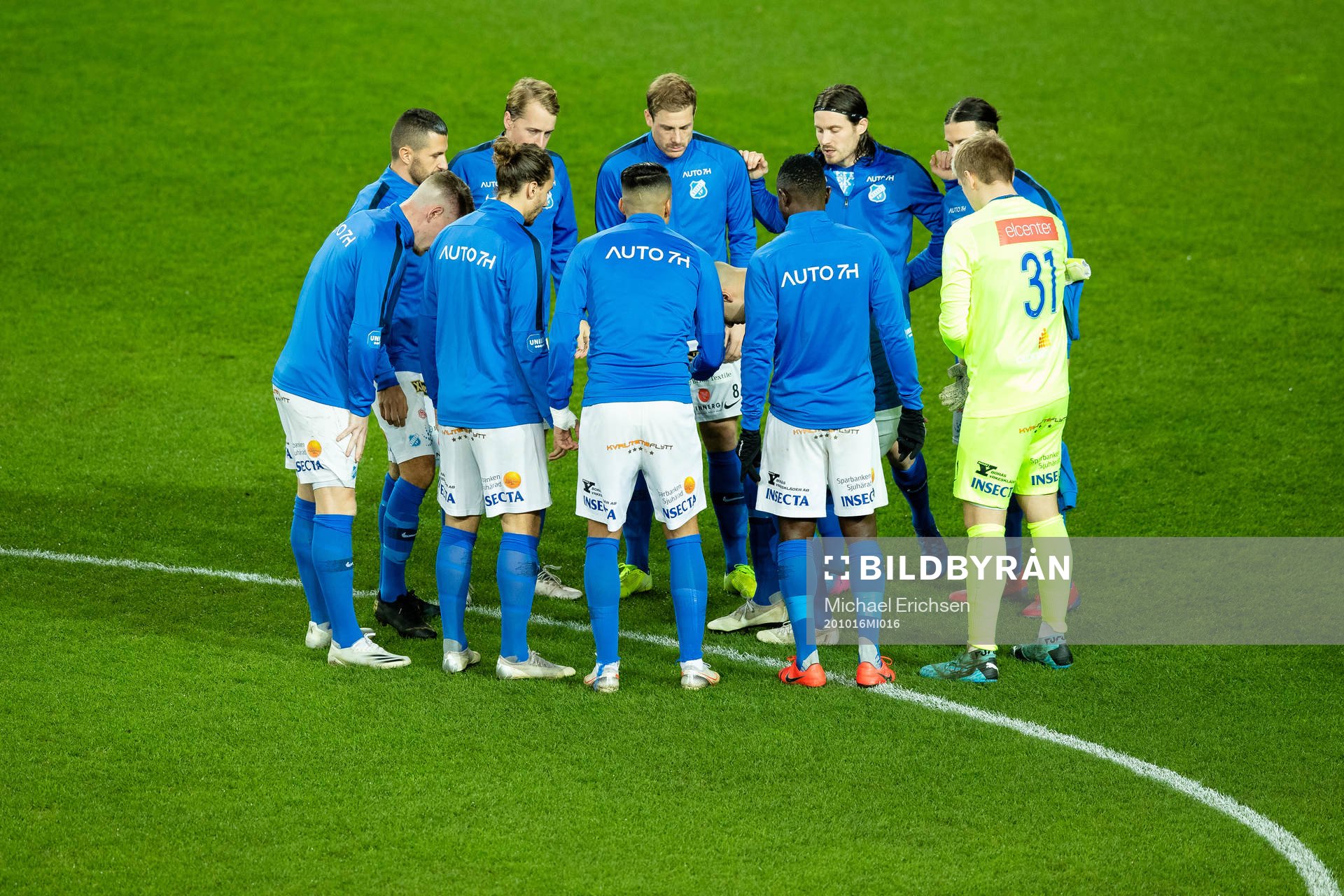 Norrby samlade innan fotbollsmatchen i Superettan  mellan