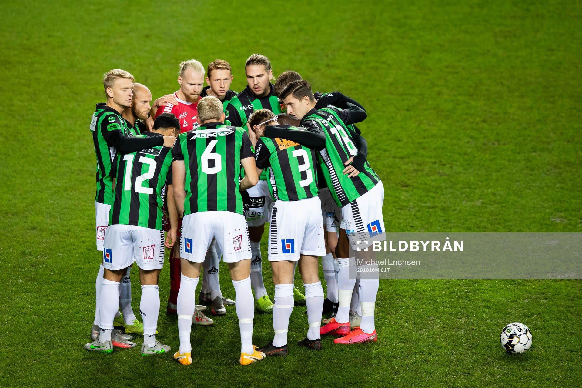 GAIS samlade innan fotbollsmatchen i Superettan  mellan