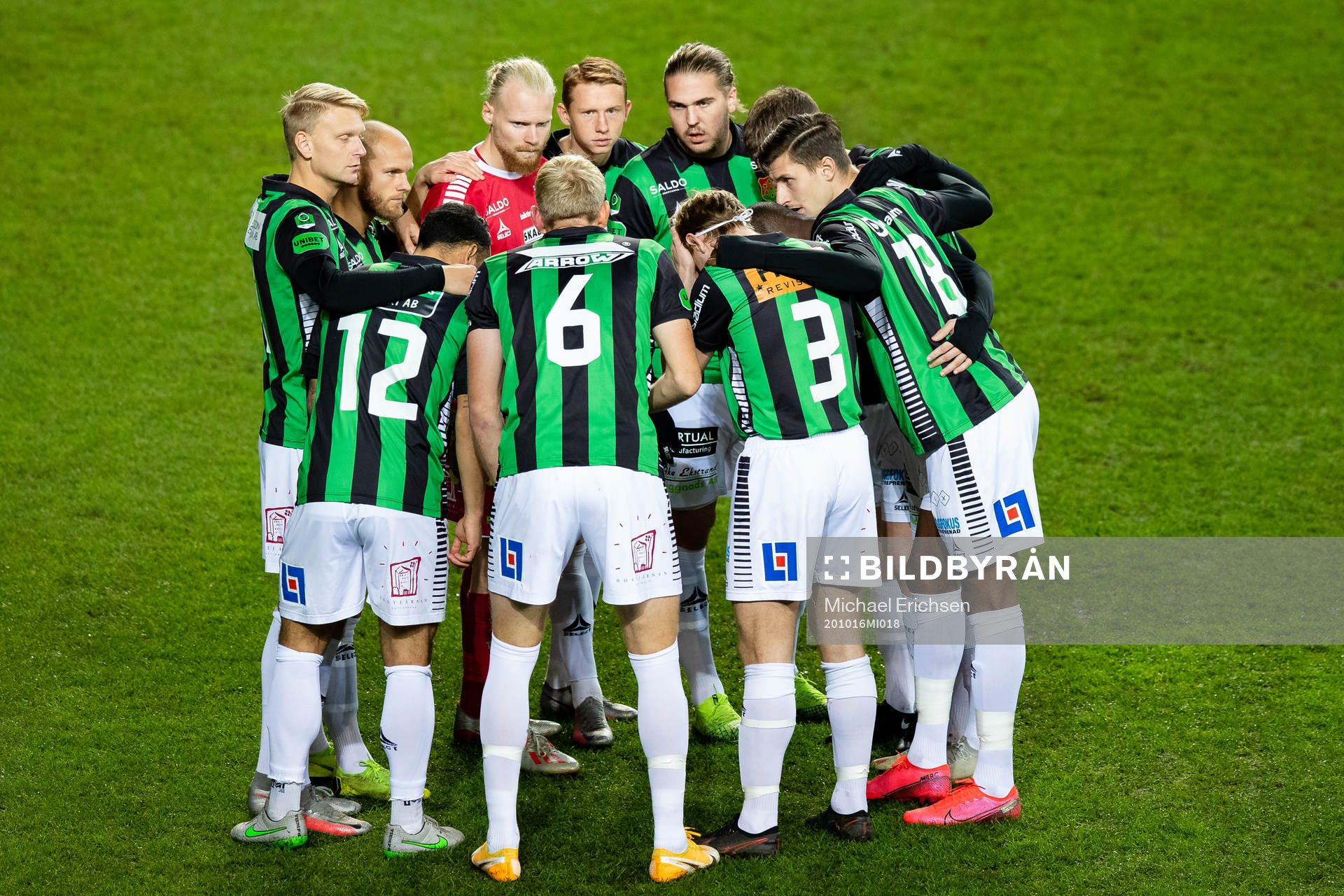 GAIS samlade innan fotbollsmatchen i Superettan  mellan