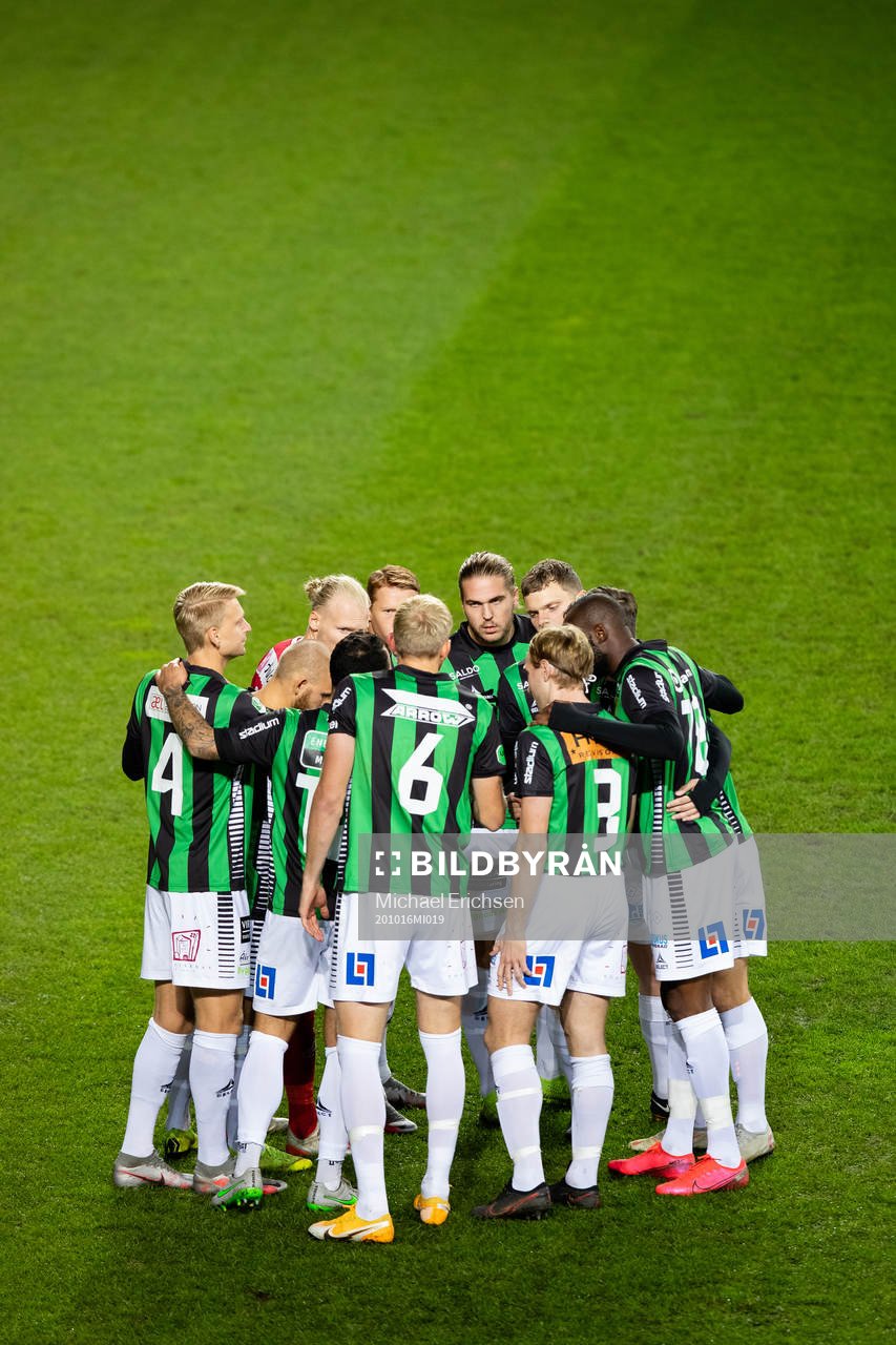 GAIS samlade innan fotbollsmatchen i Superettan  mellan