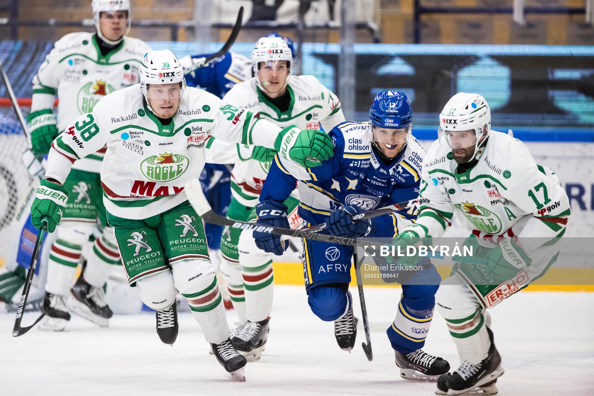 Rögles Erik Andersson och Leksands Fredrik Forsberg och