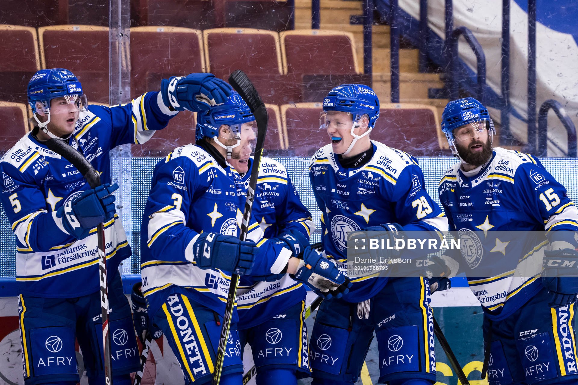 Leksands Emil Heineman jubel