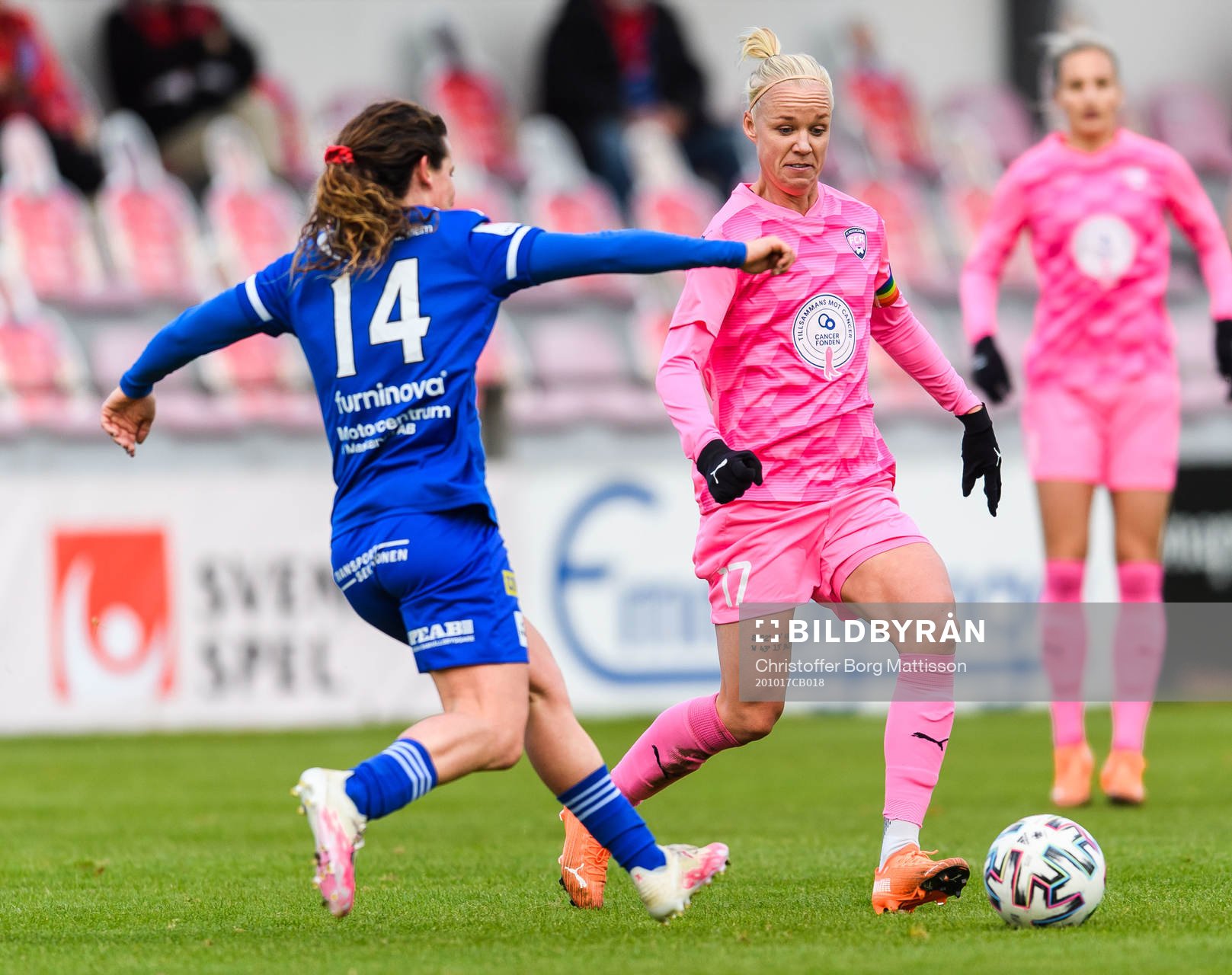Vittsjös Elizabeth Eddy och Rosengårds Caroline Seger