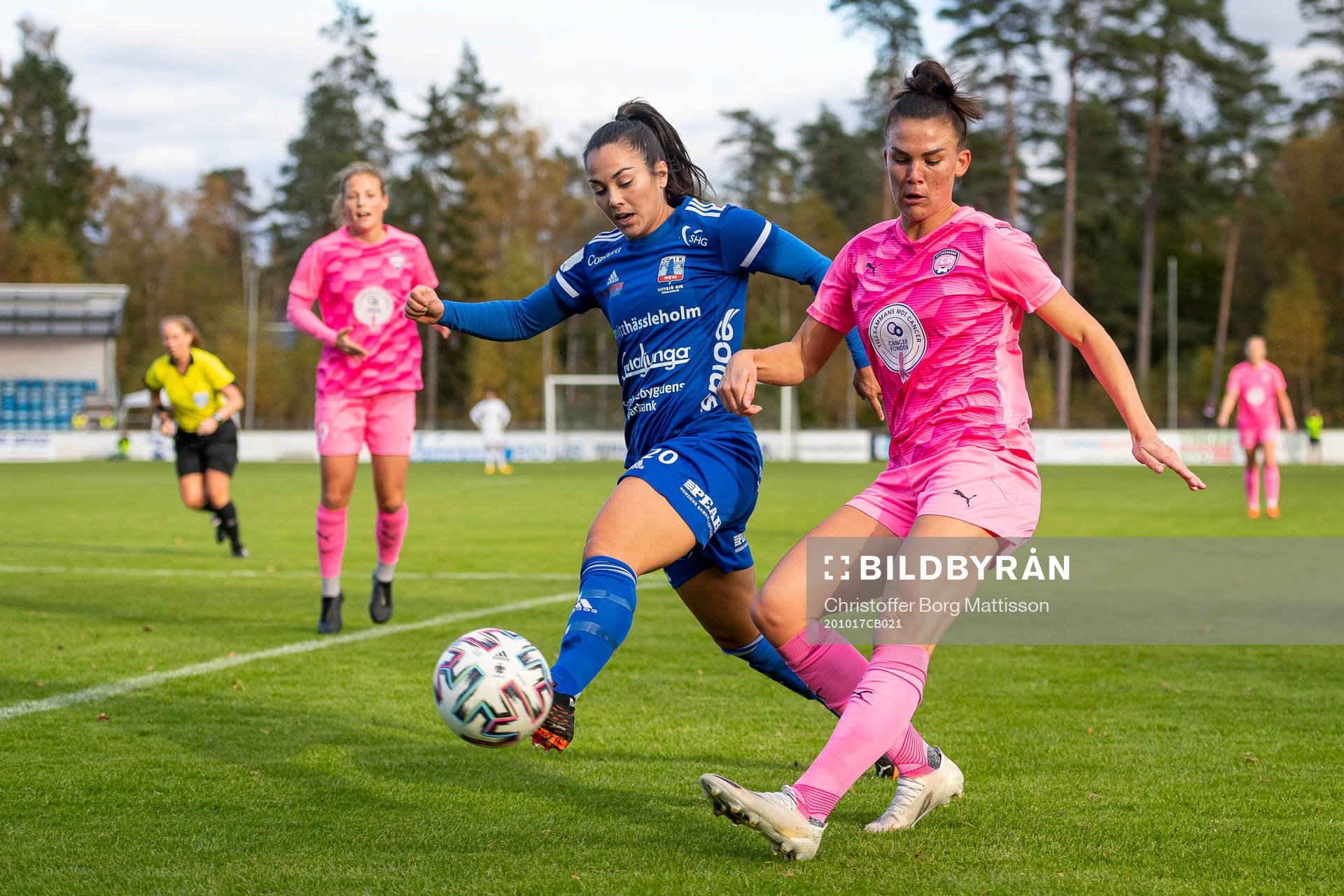 Rosengårds Katrine Veje mot Vittsjös Michelle De Jongh