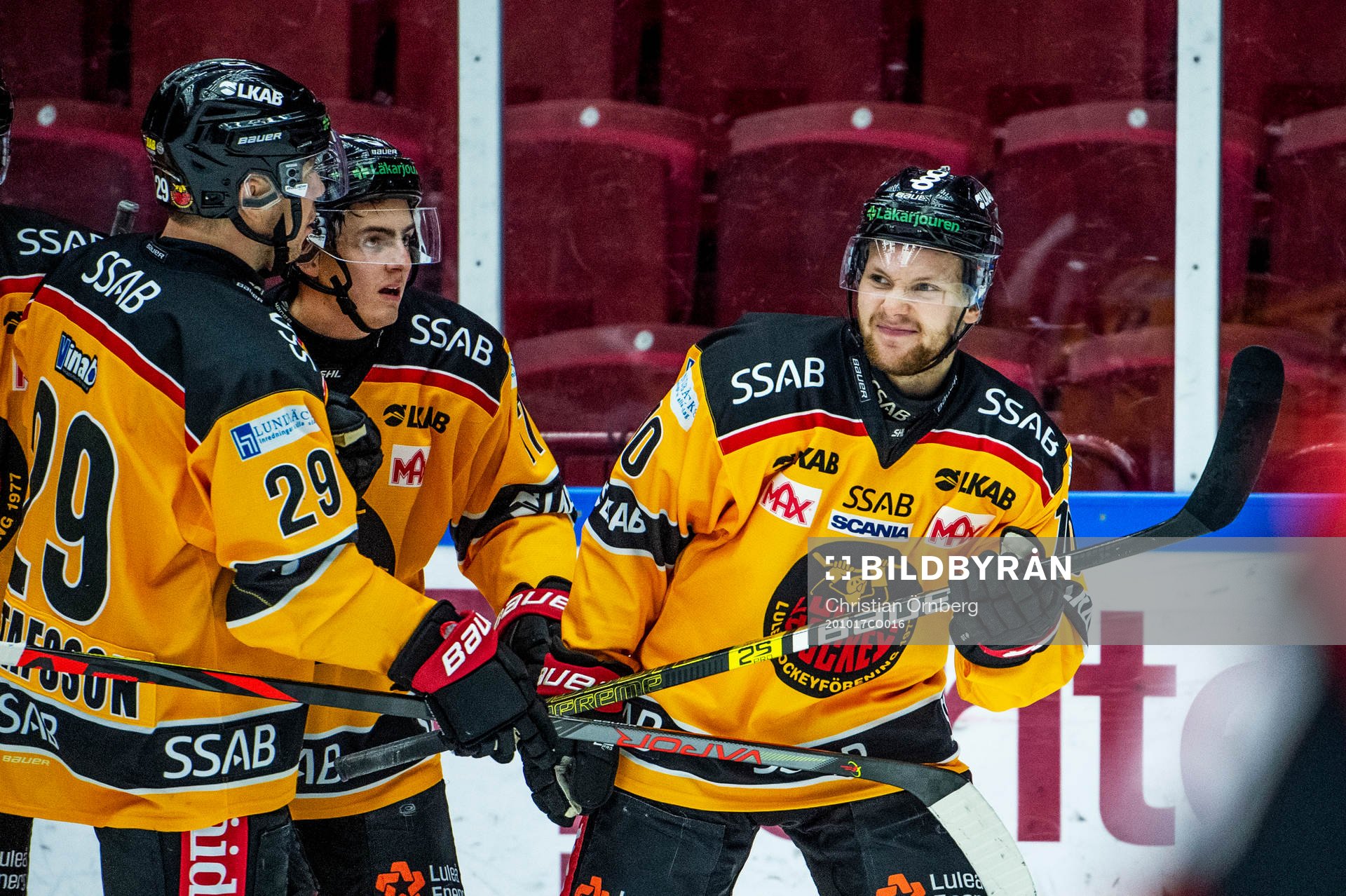 Luleås Einar Emanuelsson jublar