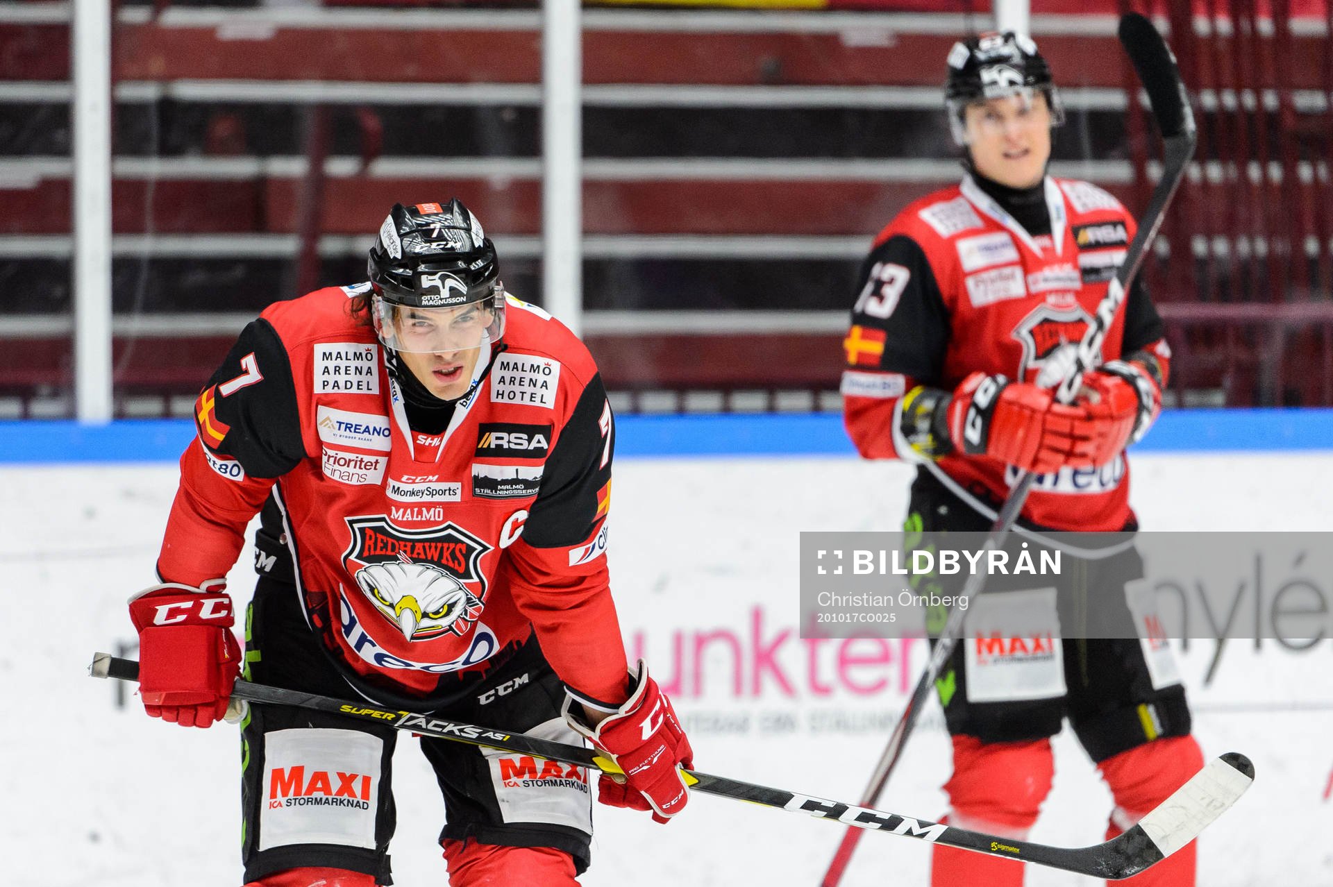 Malmö Redhawks Oliver Lauridsen deppar
