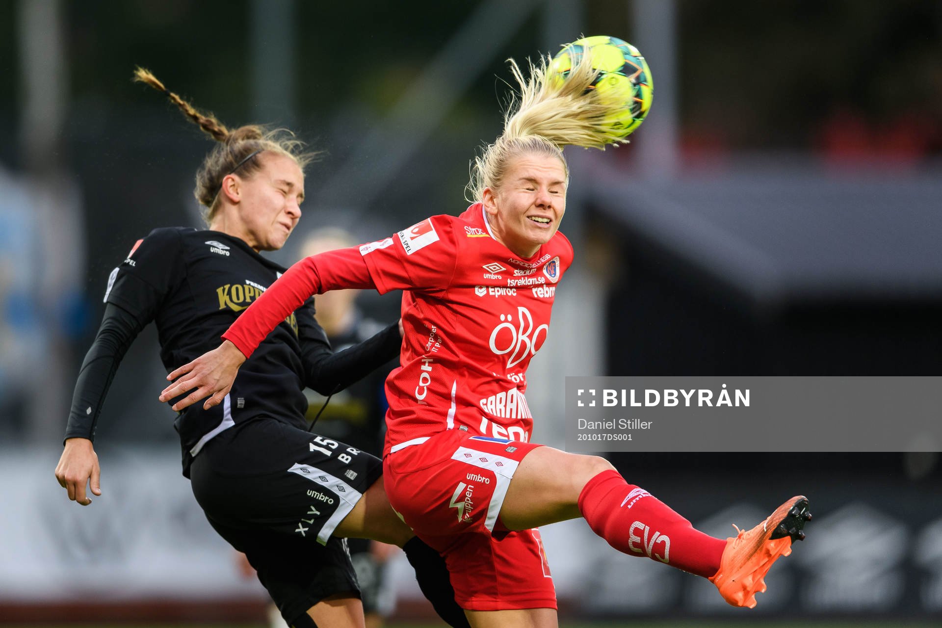 Göteborgs Julia Zigiotti Olme och Örebros Nellie Lilja