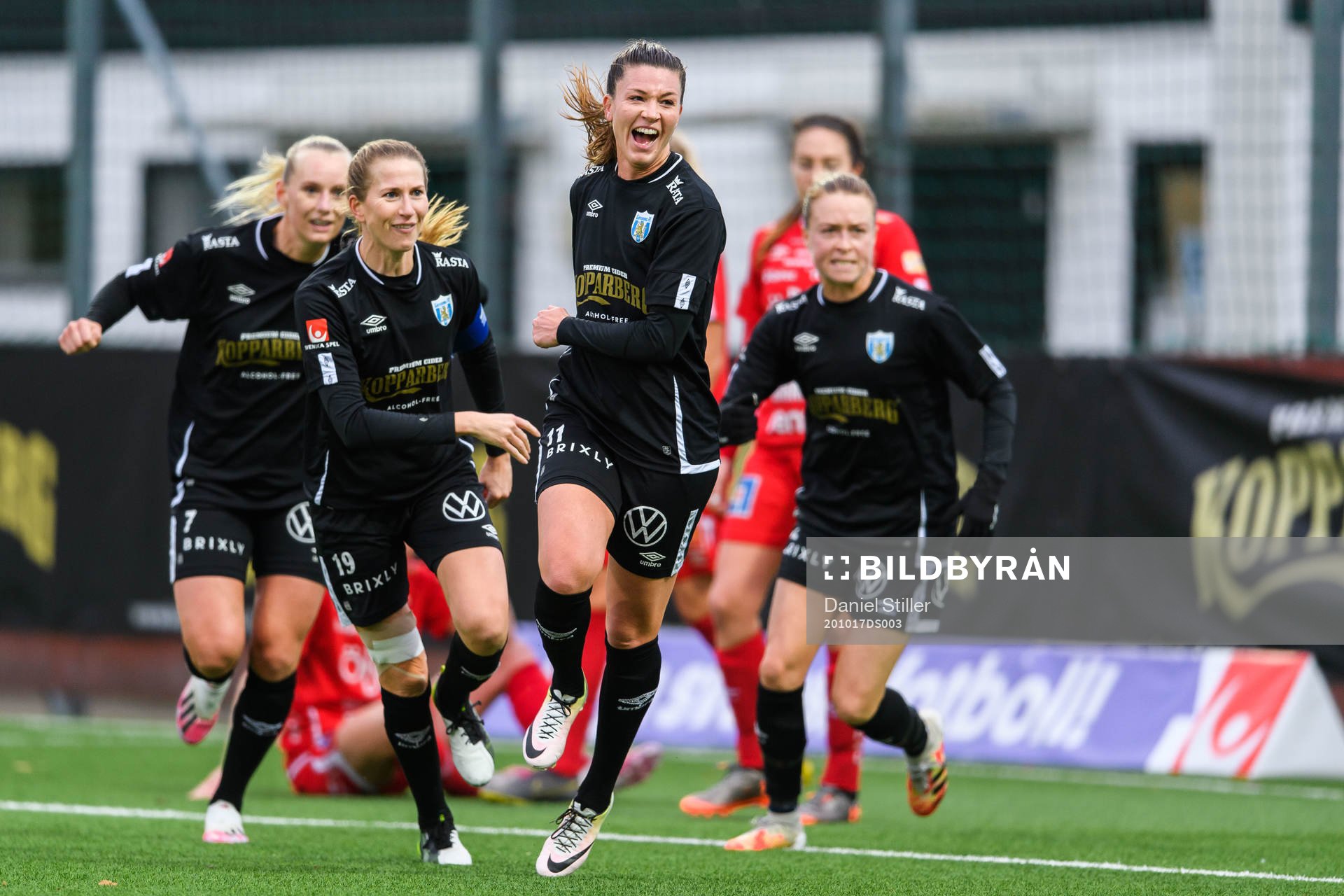 Göteborgs Pauline Hammarlund jublar