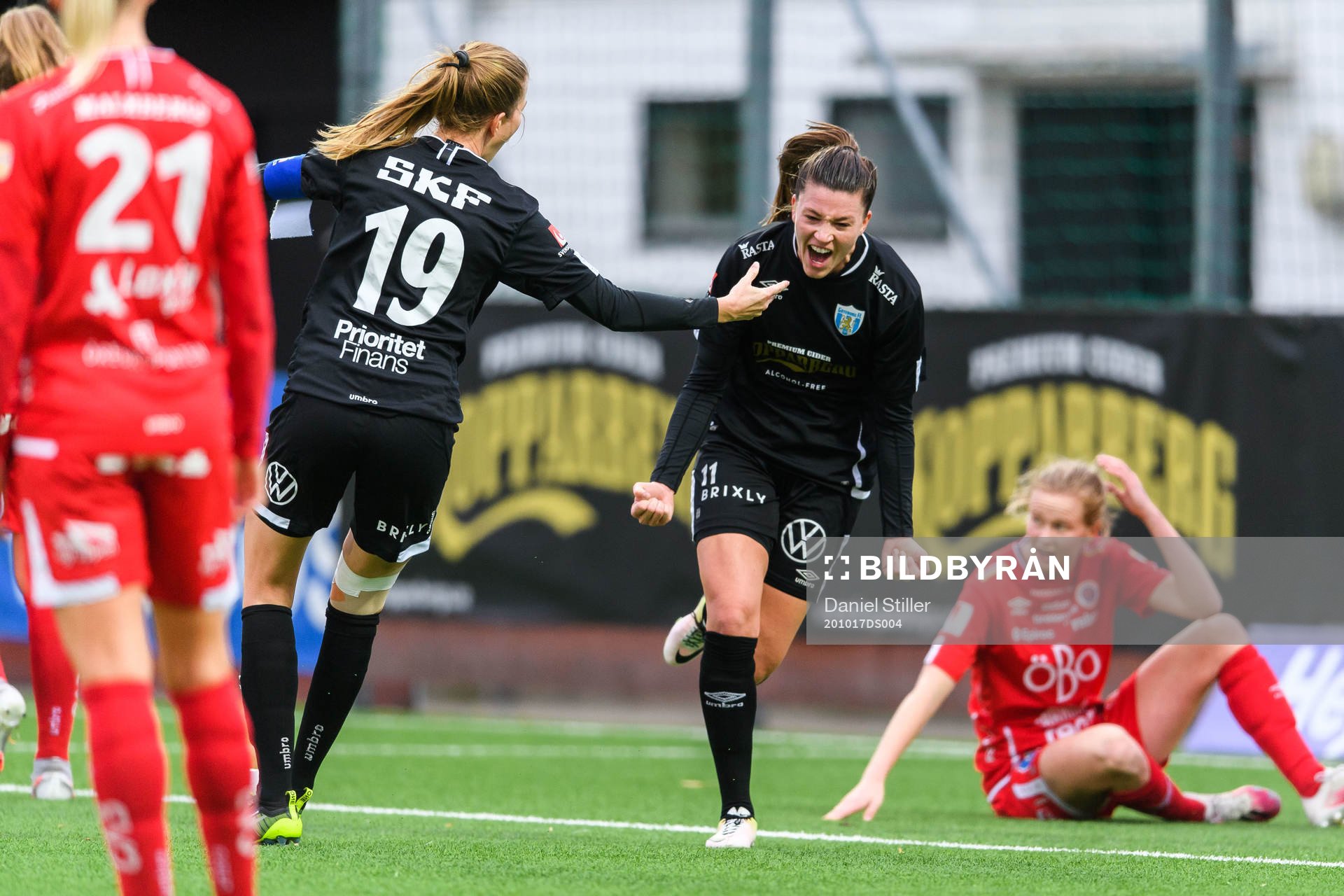 Göteborgs Pauline Hammarlund jublar