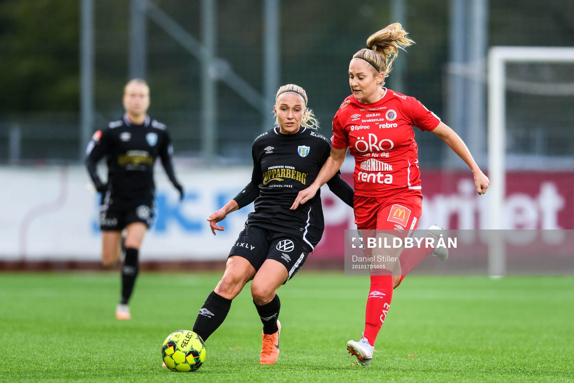 Göteborgs Emma Koivisto och Örebros Karin Lundin