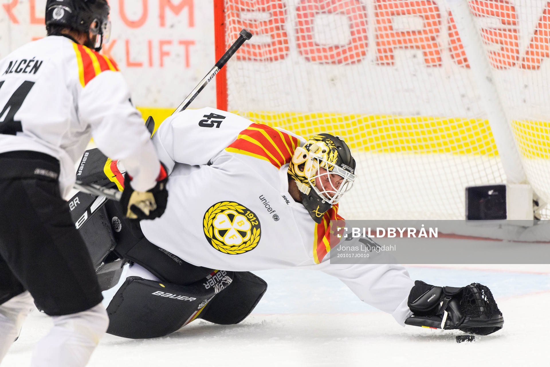 Brynäs målvakt Viktor Andrén