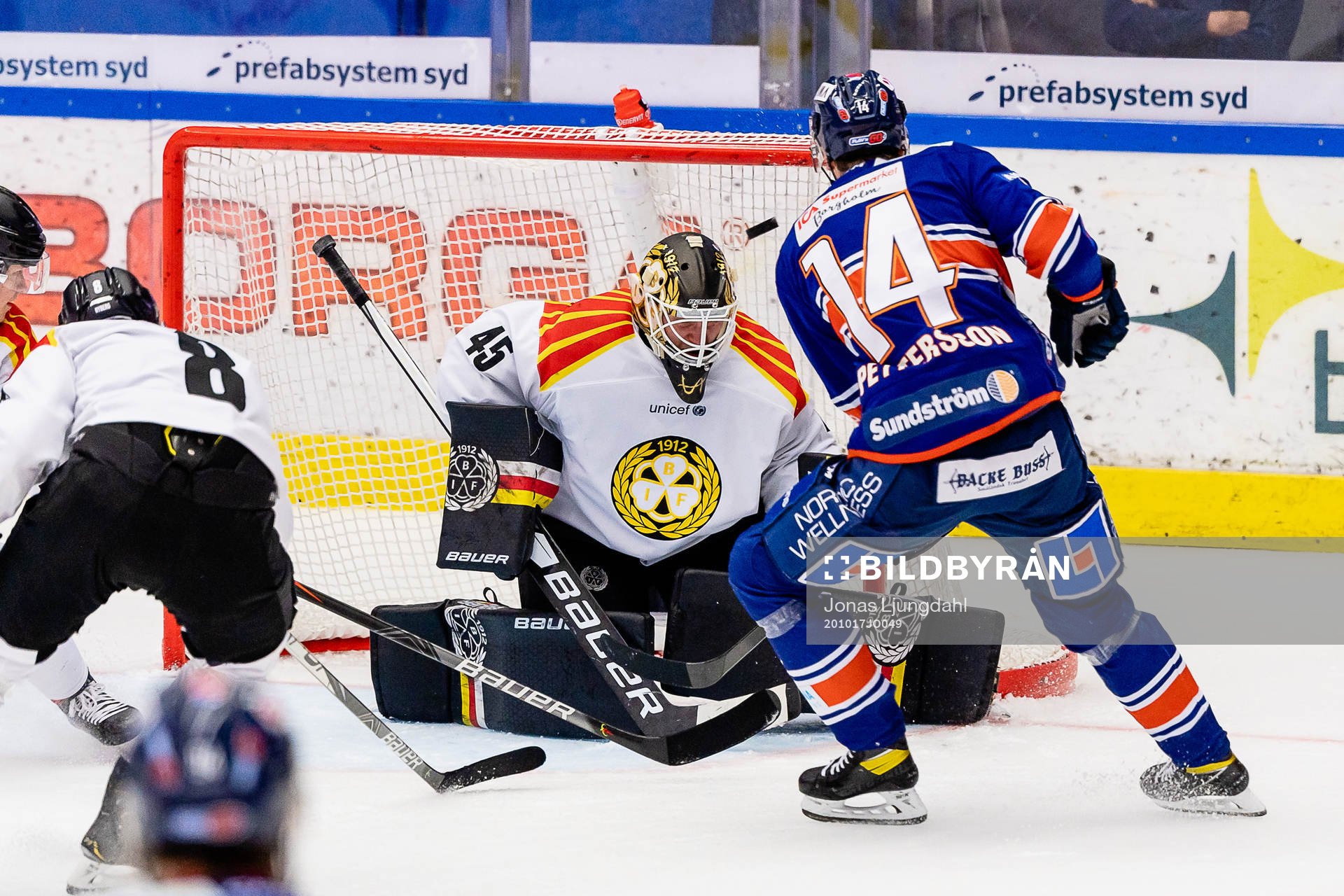 Växjös Emil Pettersson gör mål 4-1 bakom Brynäs