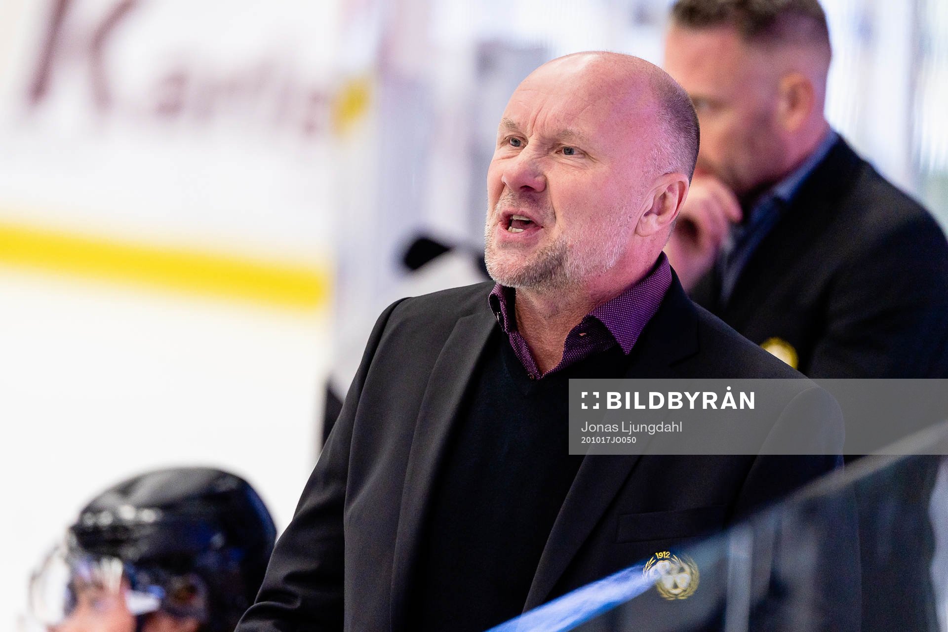 Brynäs tränare Peter Andersson reagerar