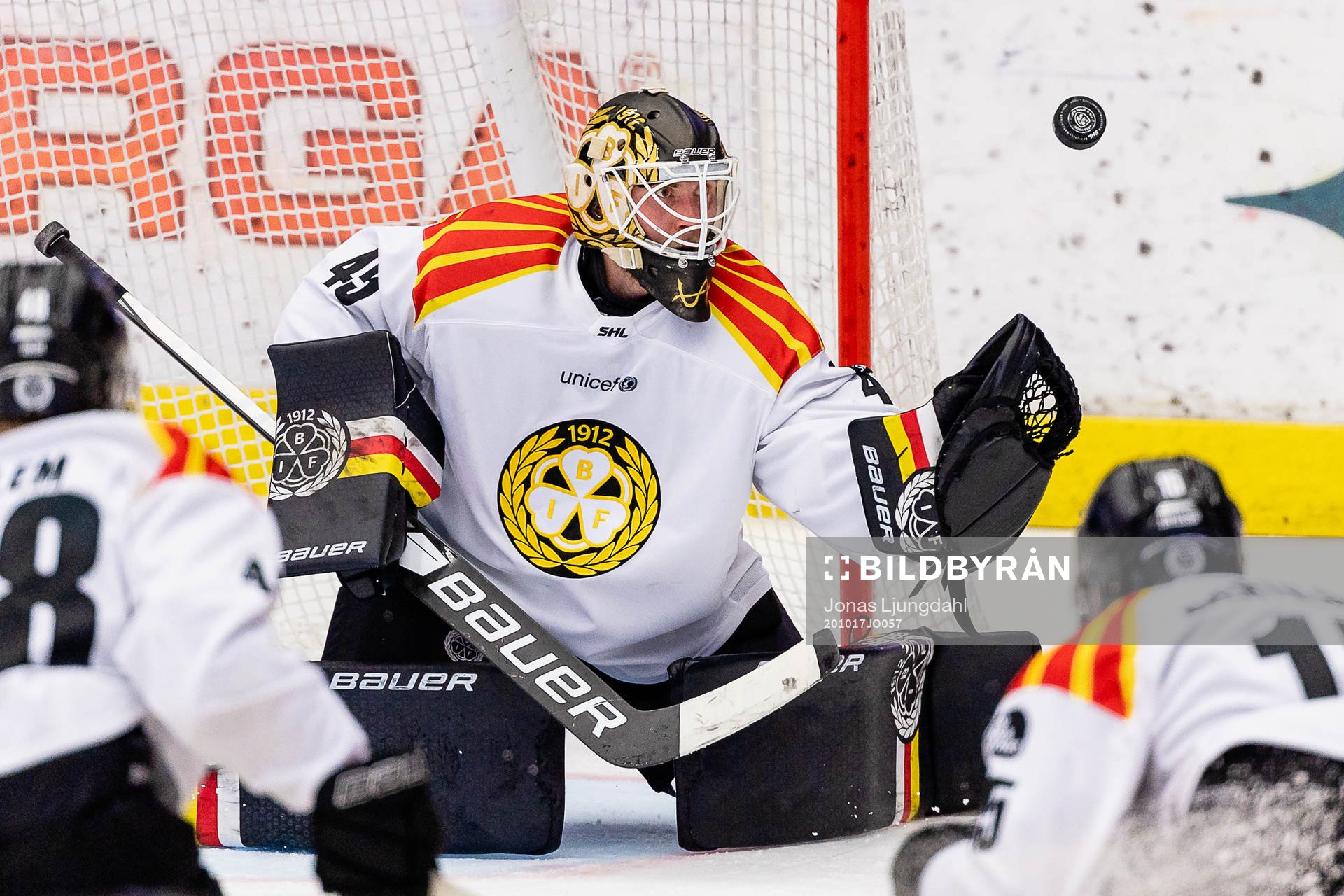 Brynäs målvakt Viktor Andrén