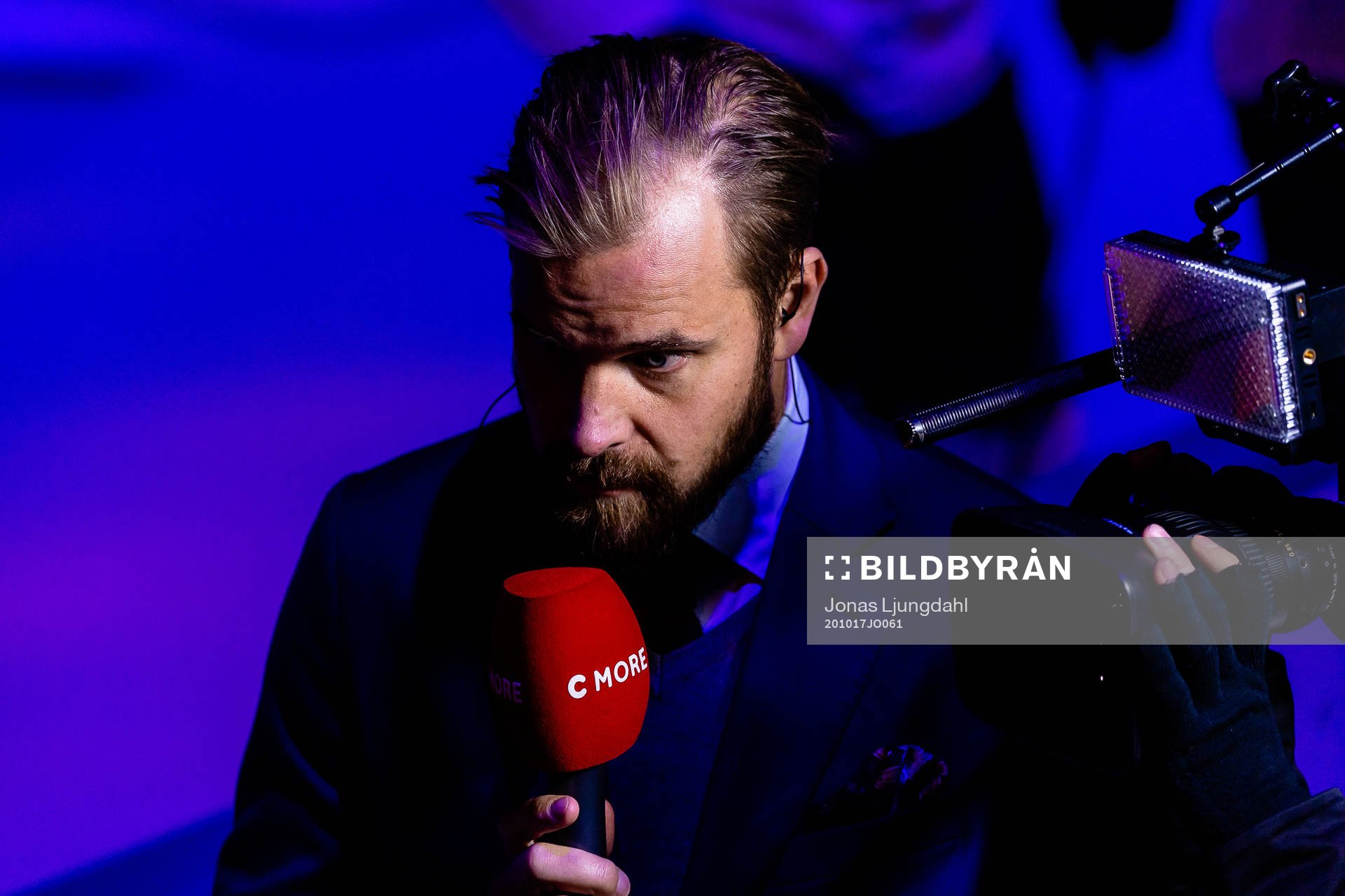 Cmore kommentator Sanny Lindström