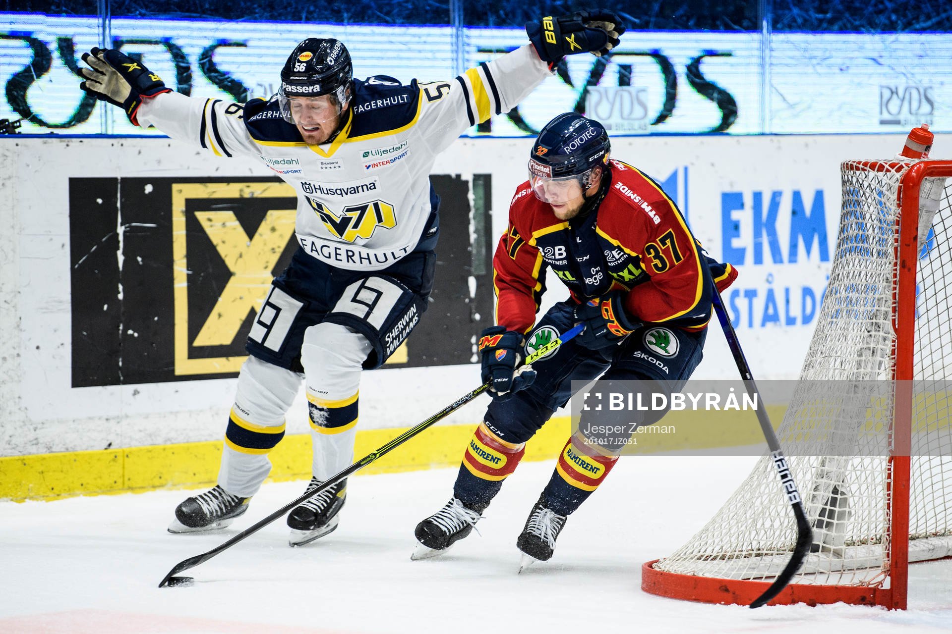 s Fredrik Forsberg och Djurgårdens Jesper Pettersson
