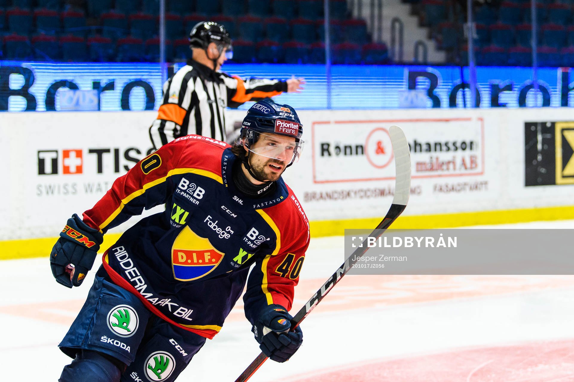Djurgårdens Jacob Josefson jublar