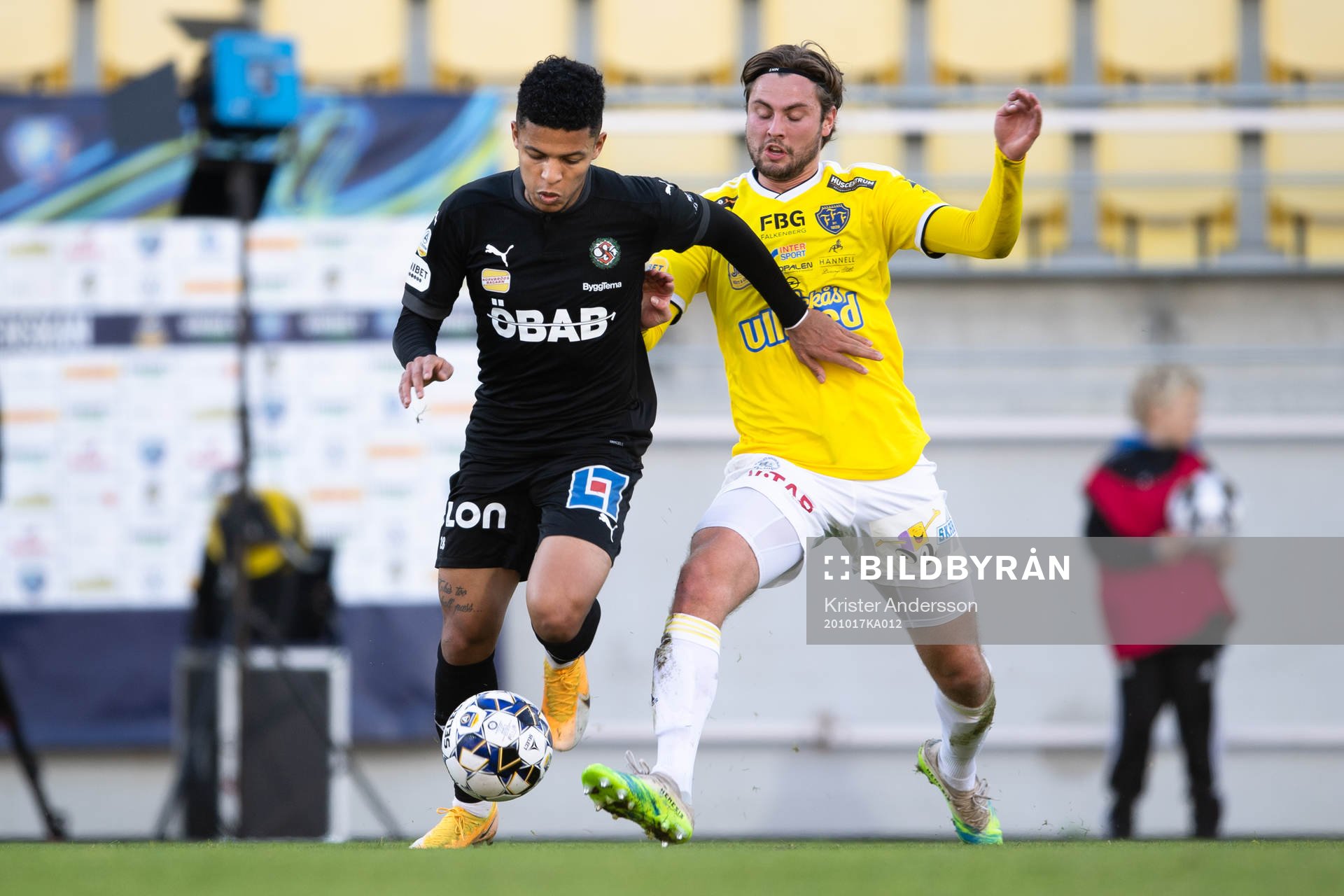 Örebros Romain Gall och Falkenbergs Axel Norén