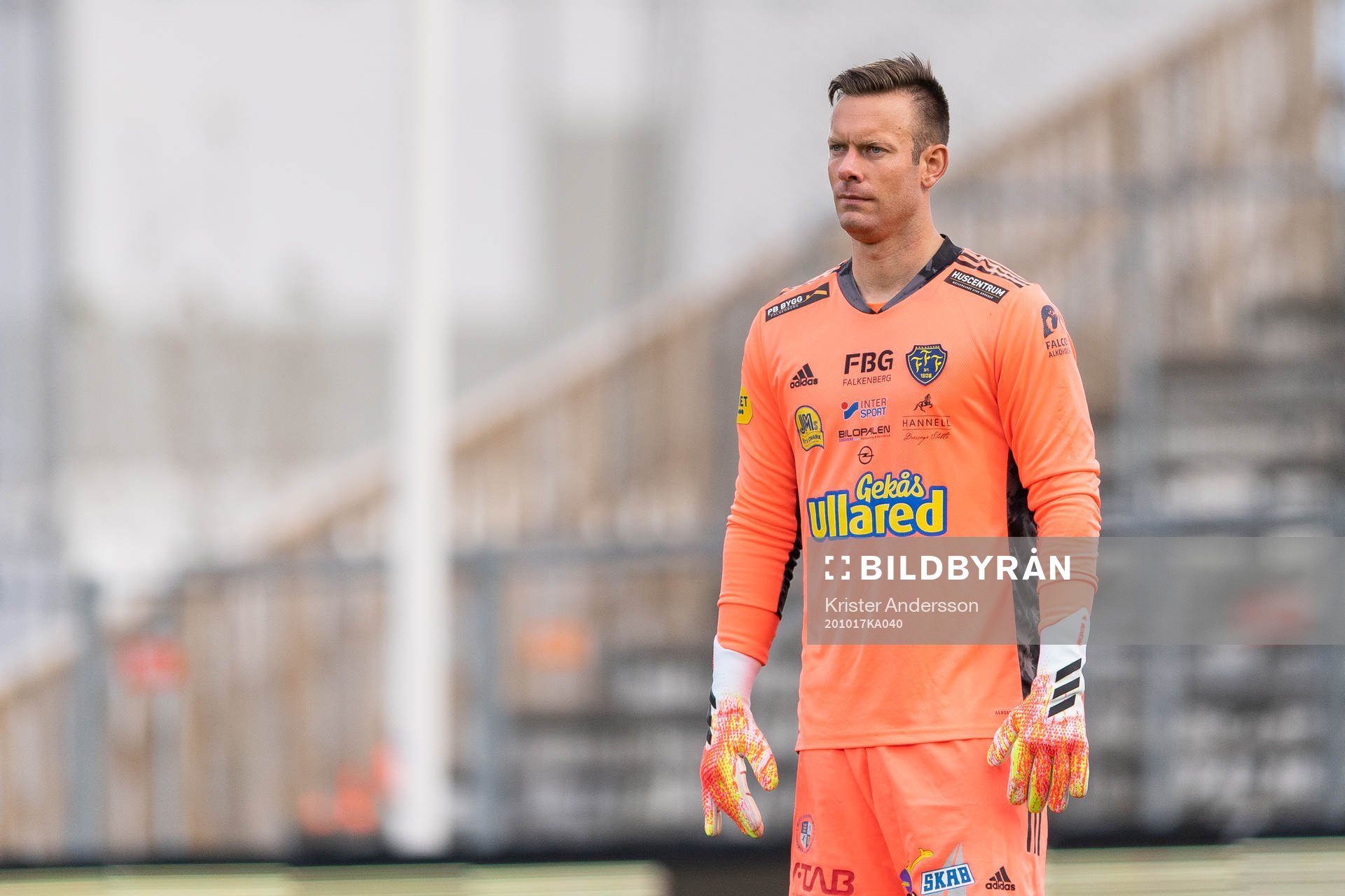 Falkenbergs målvakt Viktor Noring