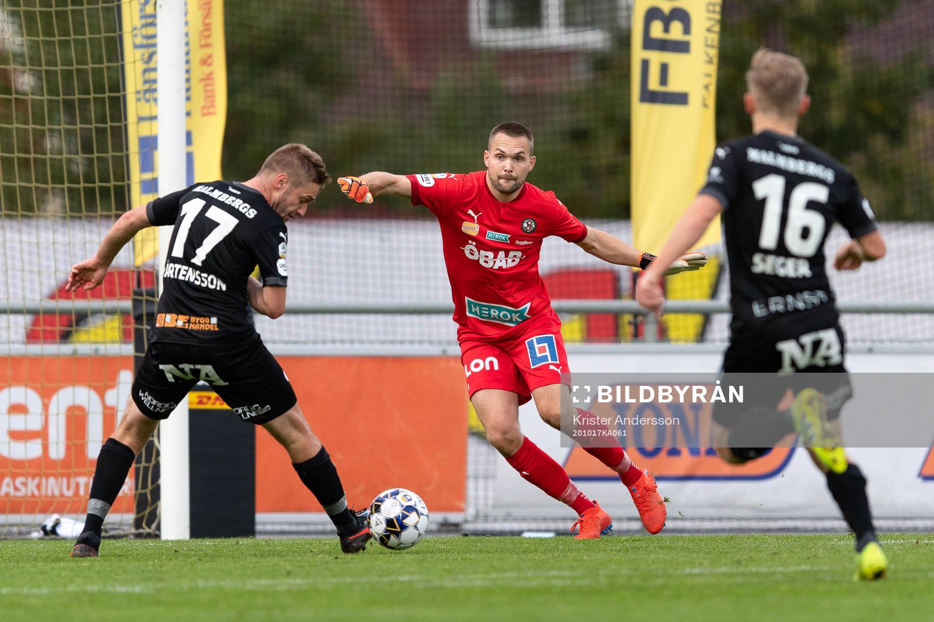Örebros målvakt Oscar Jansson
