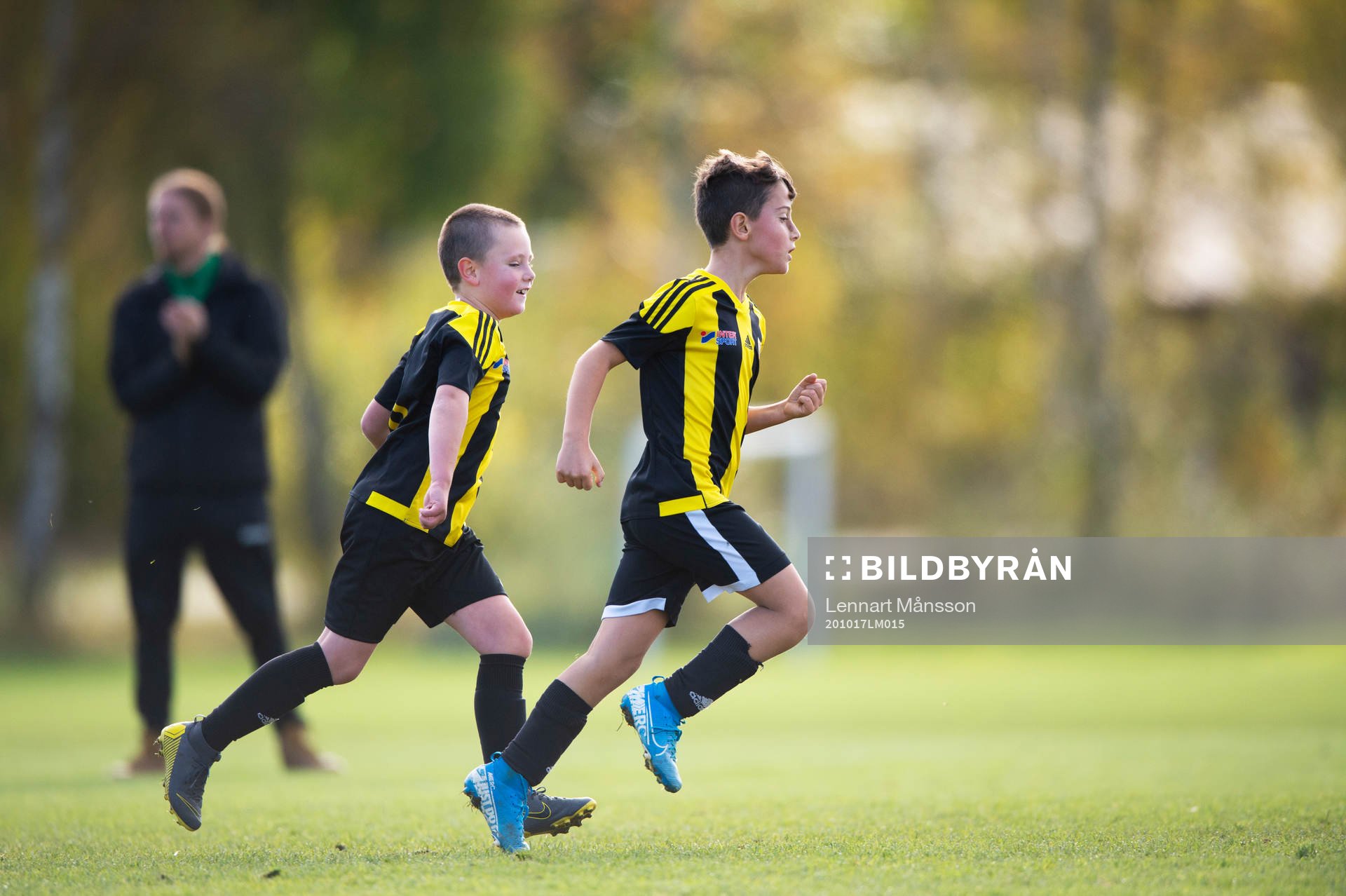 i matchen för pojkar 9 år mellan IFK Hässleholm och VMA