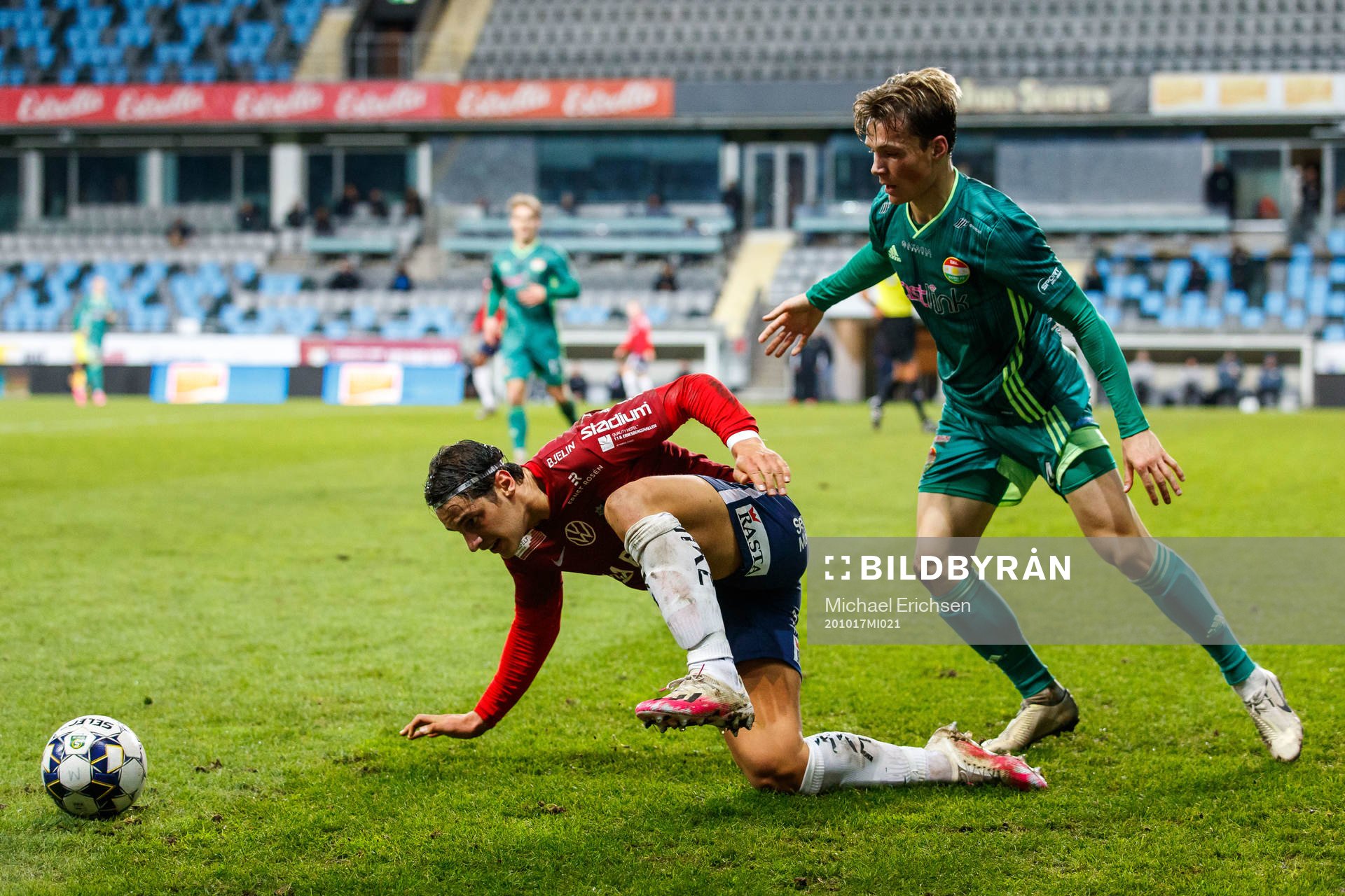 Örgrytes Kevin Ackermann och Dalkurds Filip Sjöberg