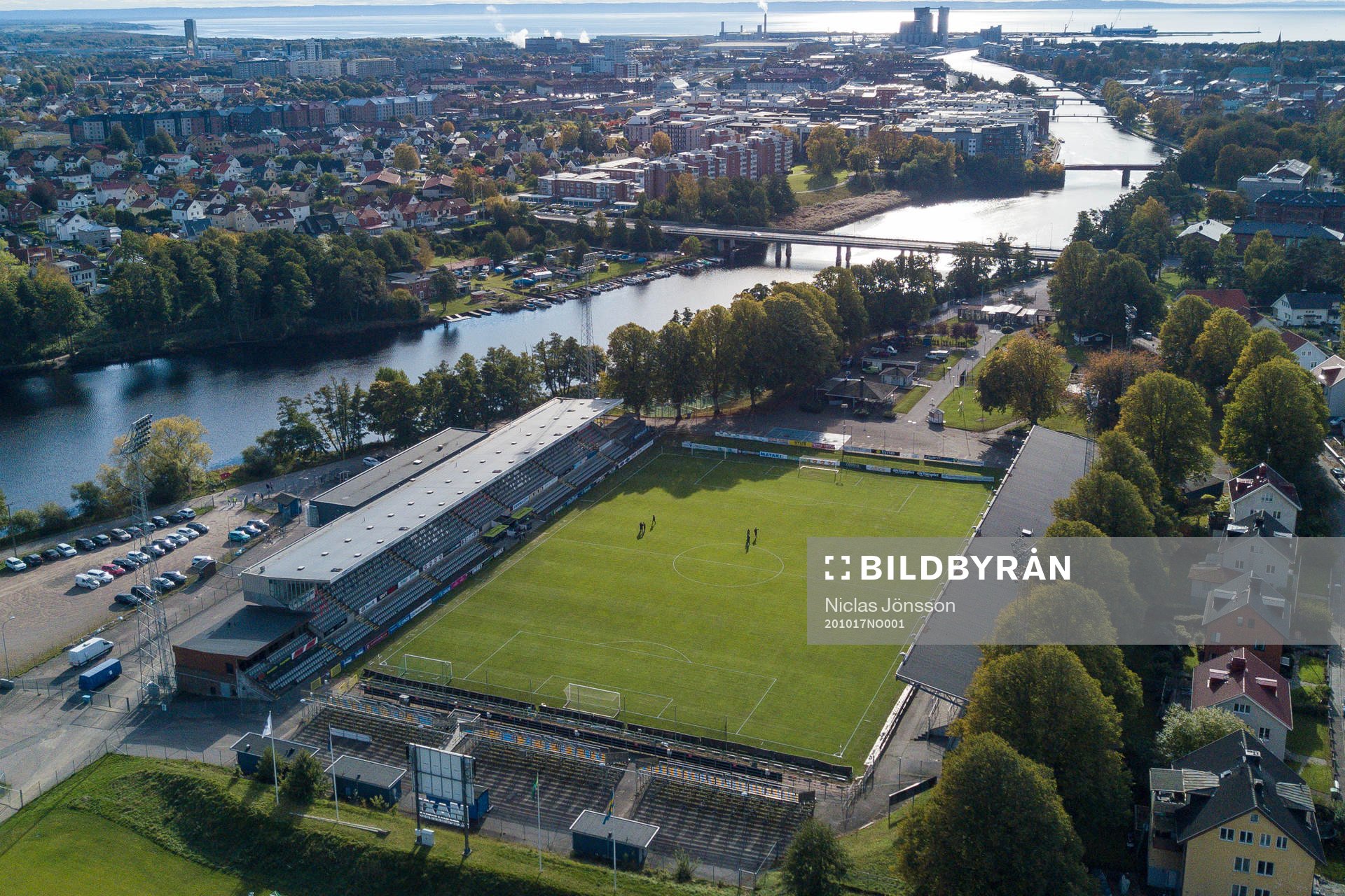 Översiktsbild över Örjans vall