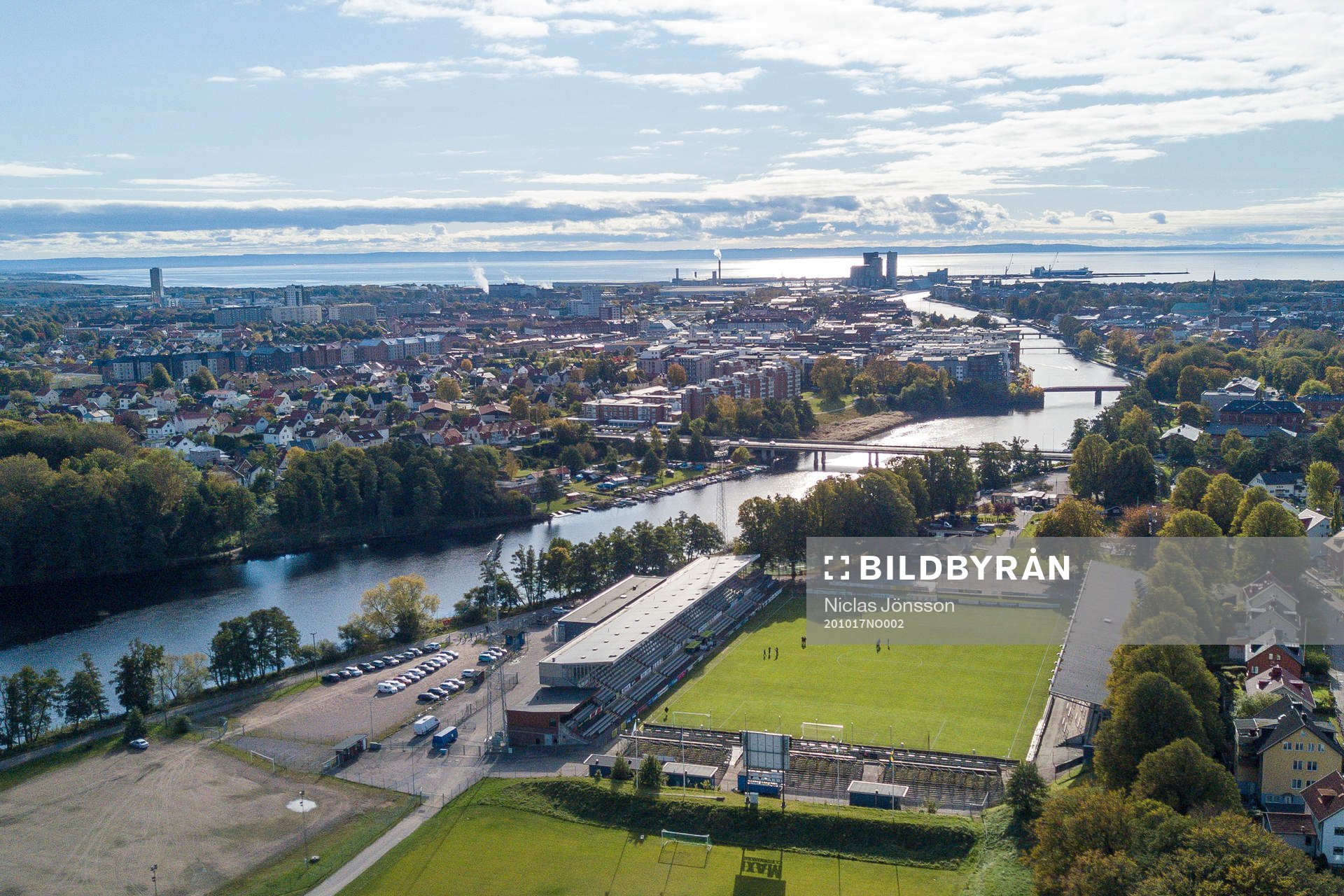 Översiktsbild över Örjans vall