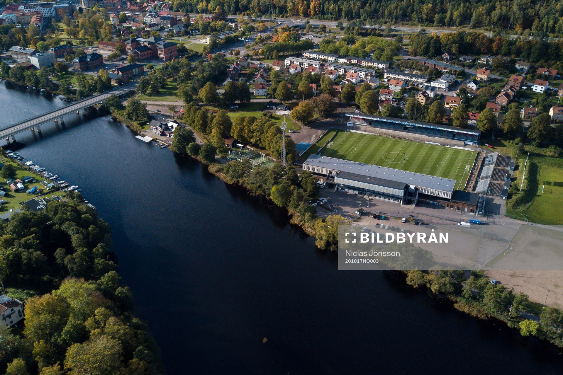 Översiktsbild över Örjans vall
