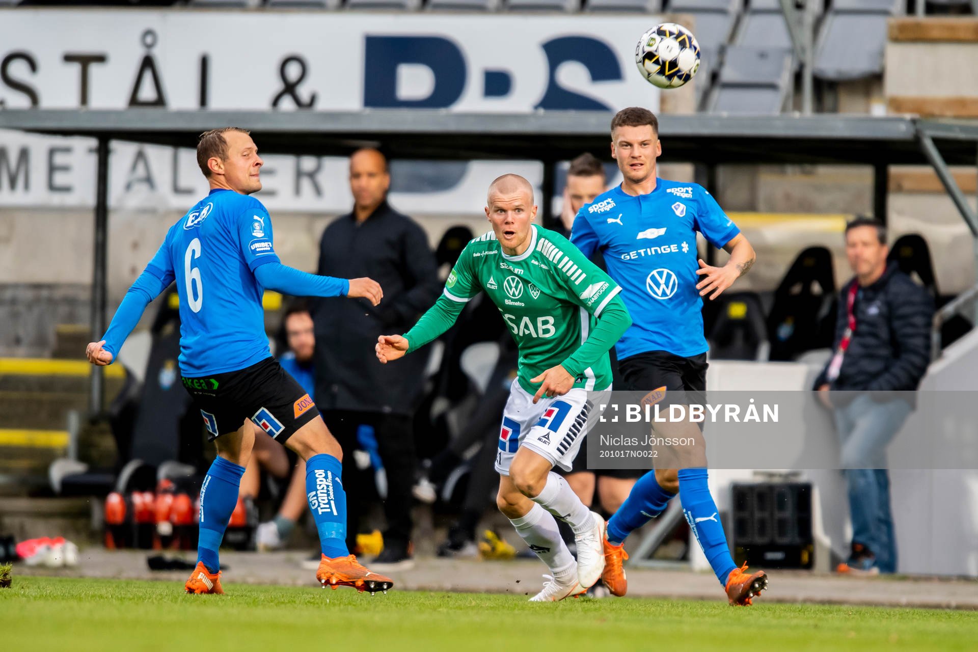 Halmstads Joel Allansson och Samuel Kroon