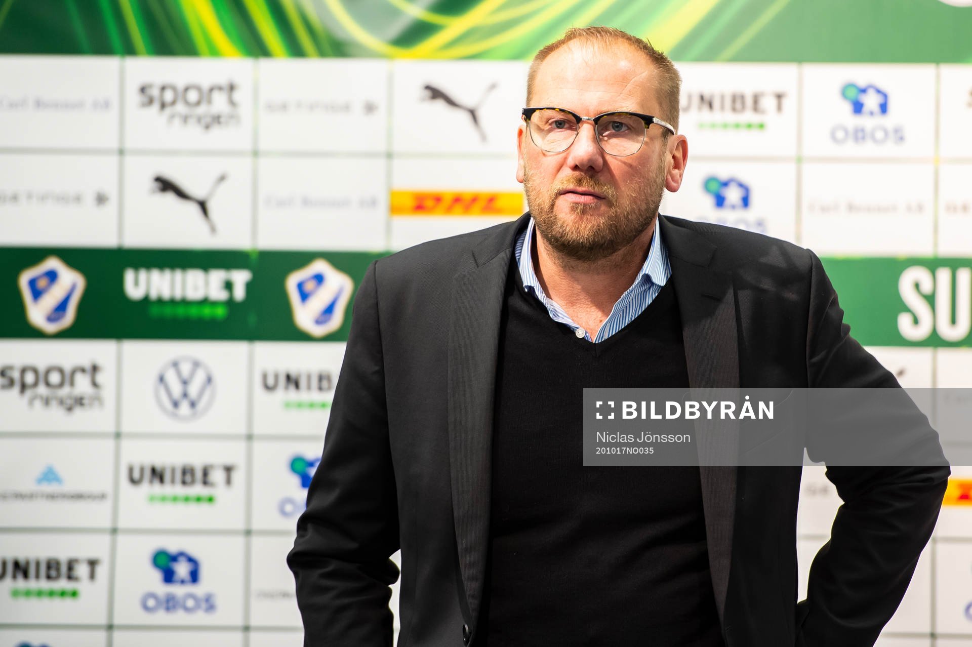 Halmstads tränare Magnus Haglund