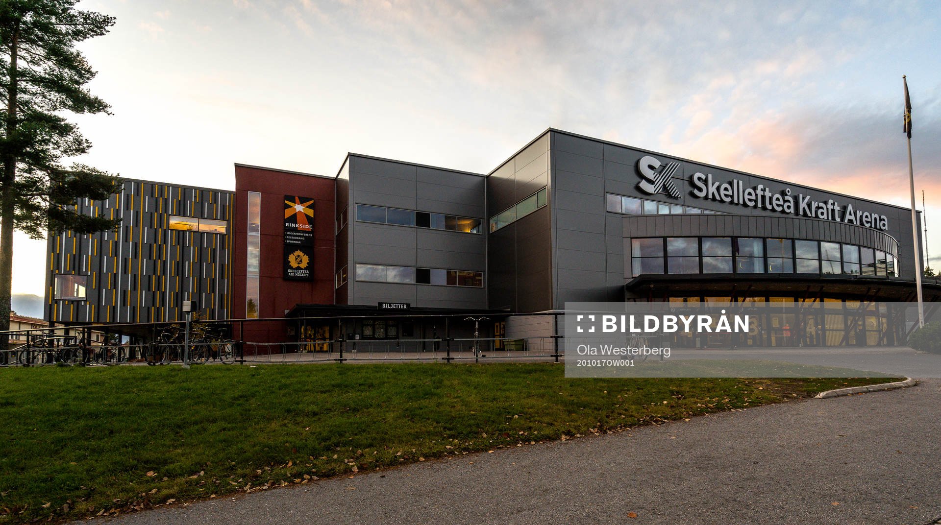 Skellefteå Kraft Arena Exteriört