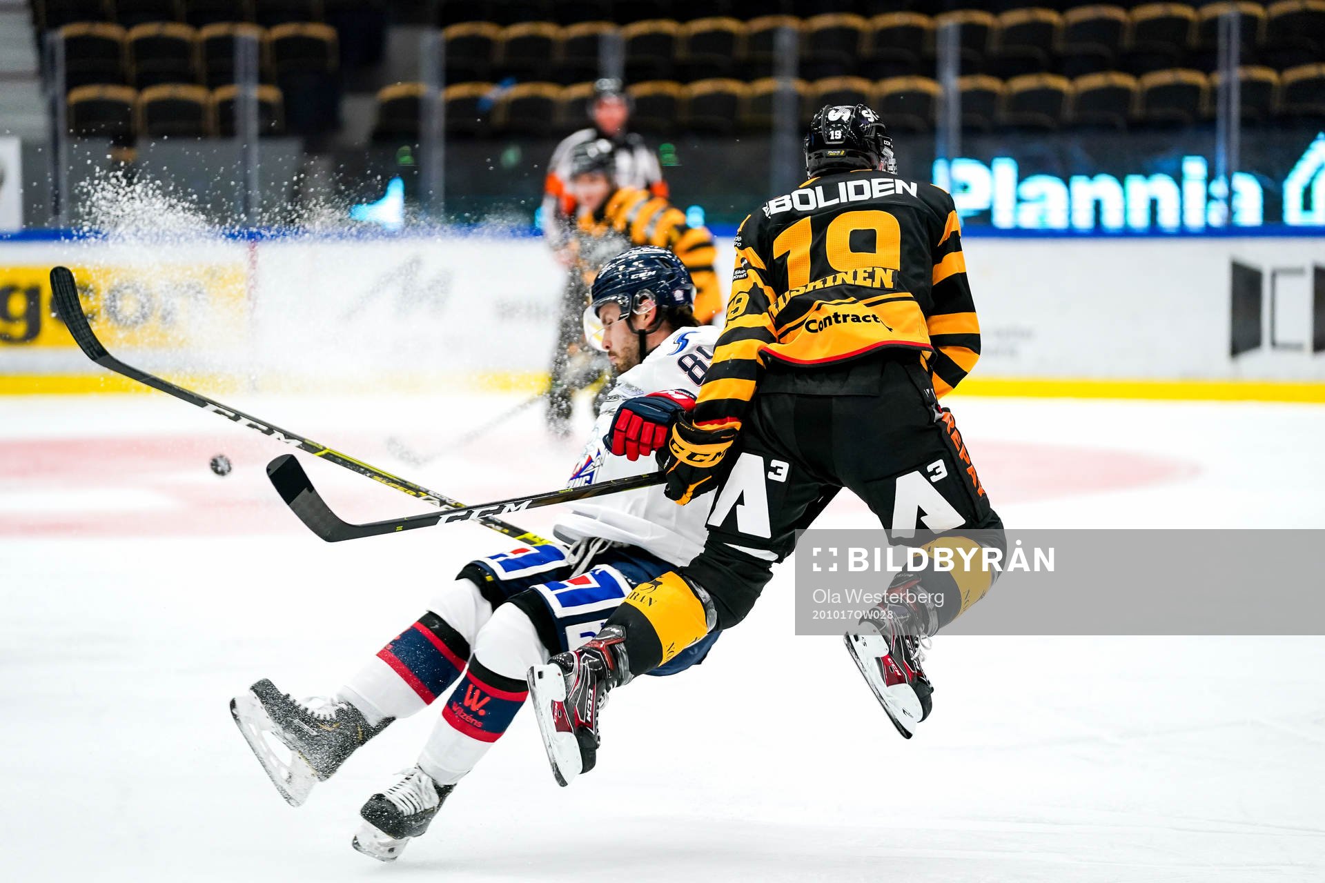 Linköpings Oula Palve och Skellefteås Tuomas Kiiskinen