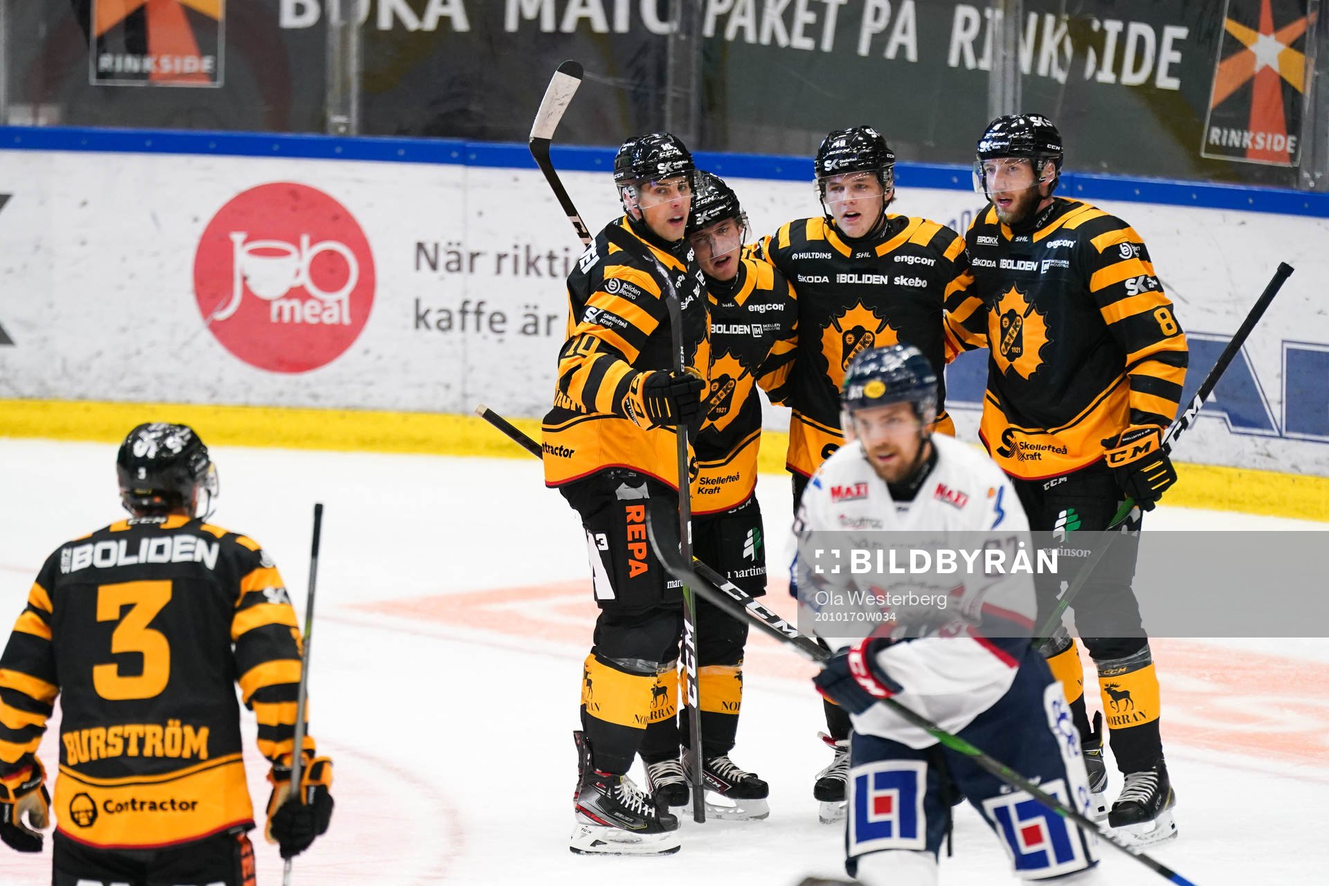 Skellefteås Joakim Lindström, Andreas Wingerli och
