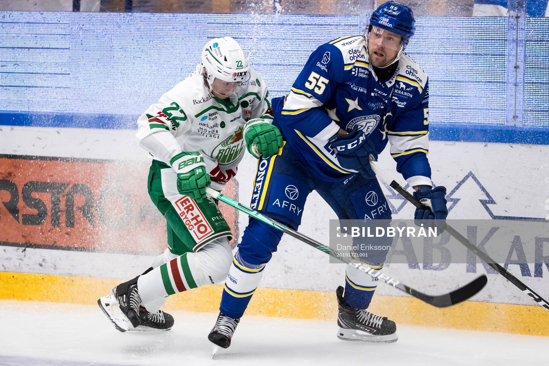 Rögles Samuel Jonsson och Leksands Jonas Ahnelöv