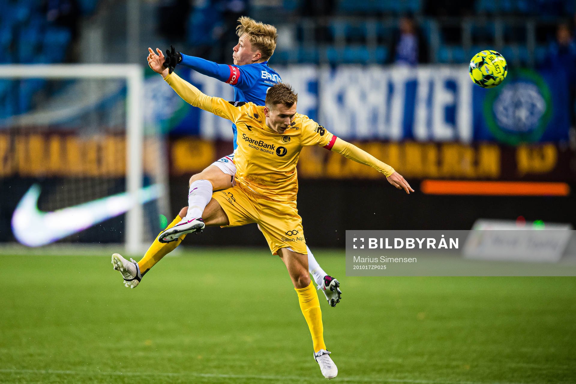 Ola Brynhildsen of Molde and Morten Ågnes Konradsen of