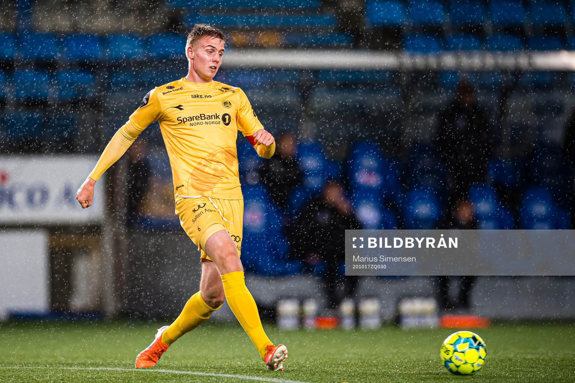 Isak Helstad Amundsen of Bodø/Glimt