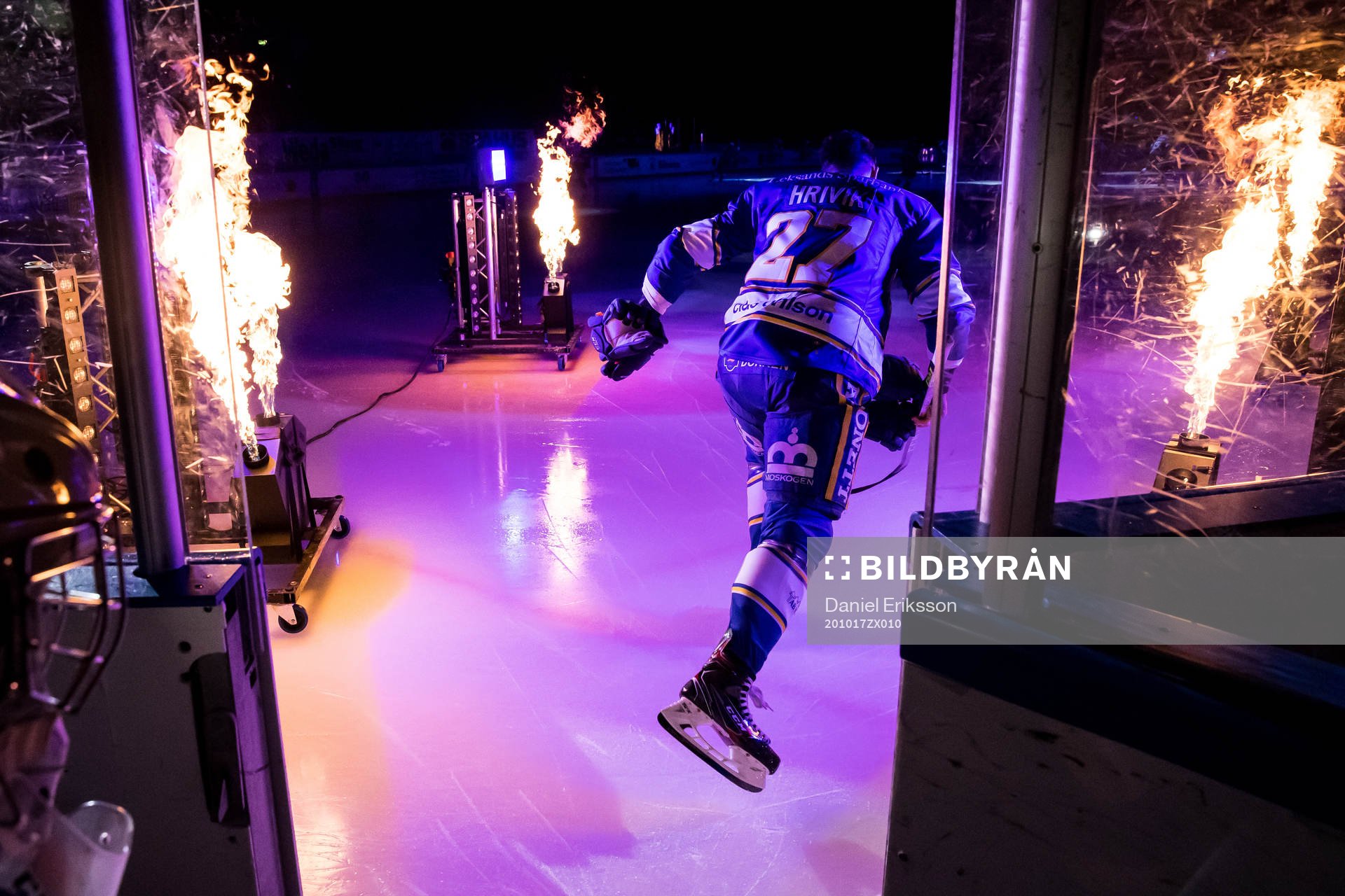 Leksands Marek Hrivík gör entre