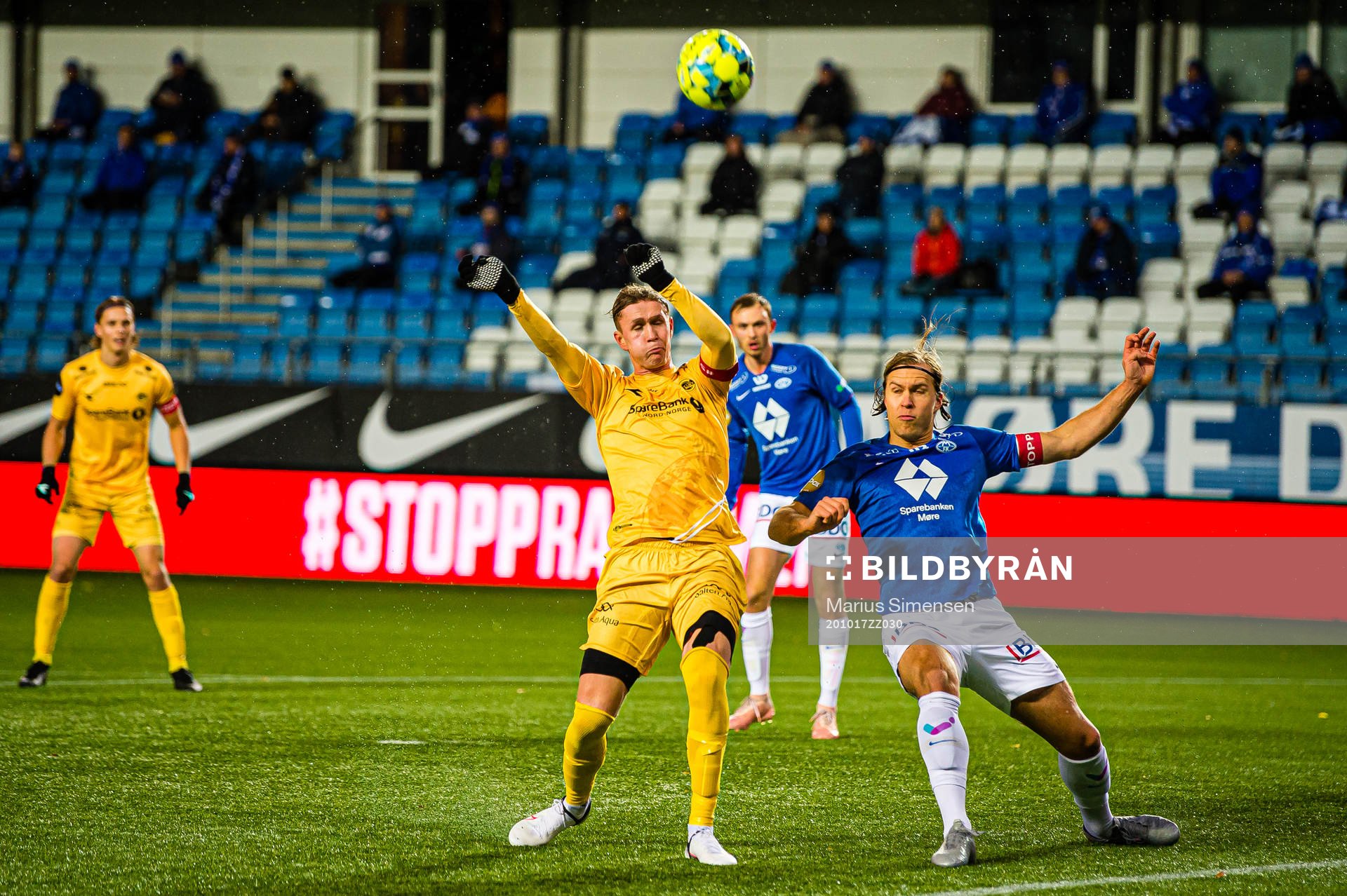 Ola Selvaag Solbakken of Bodø/Glimt and Martin Bjørnbak