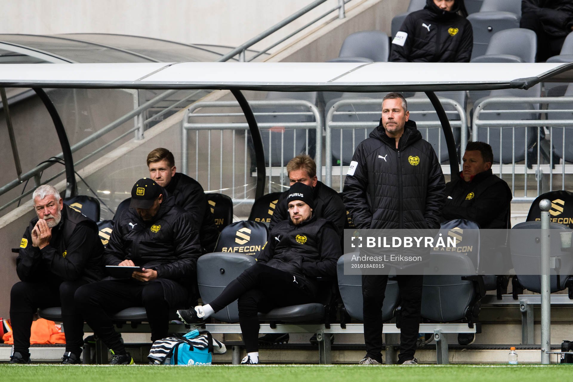 Mjällbys tränare Marcus Lantz