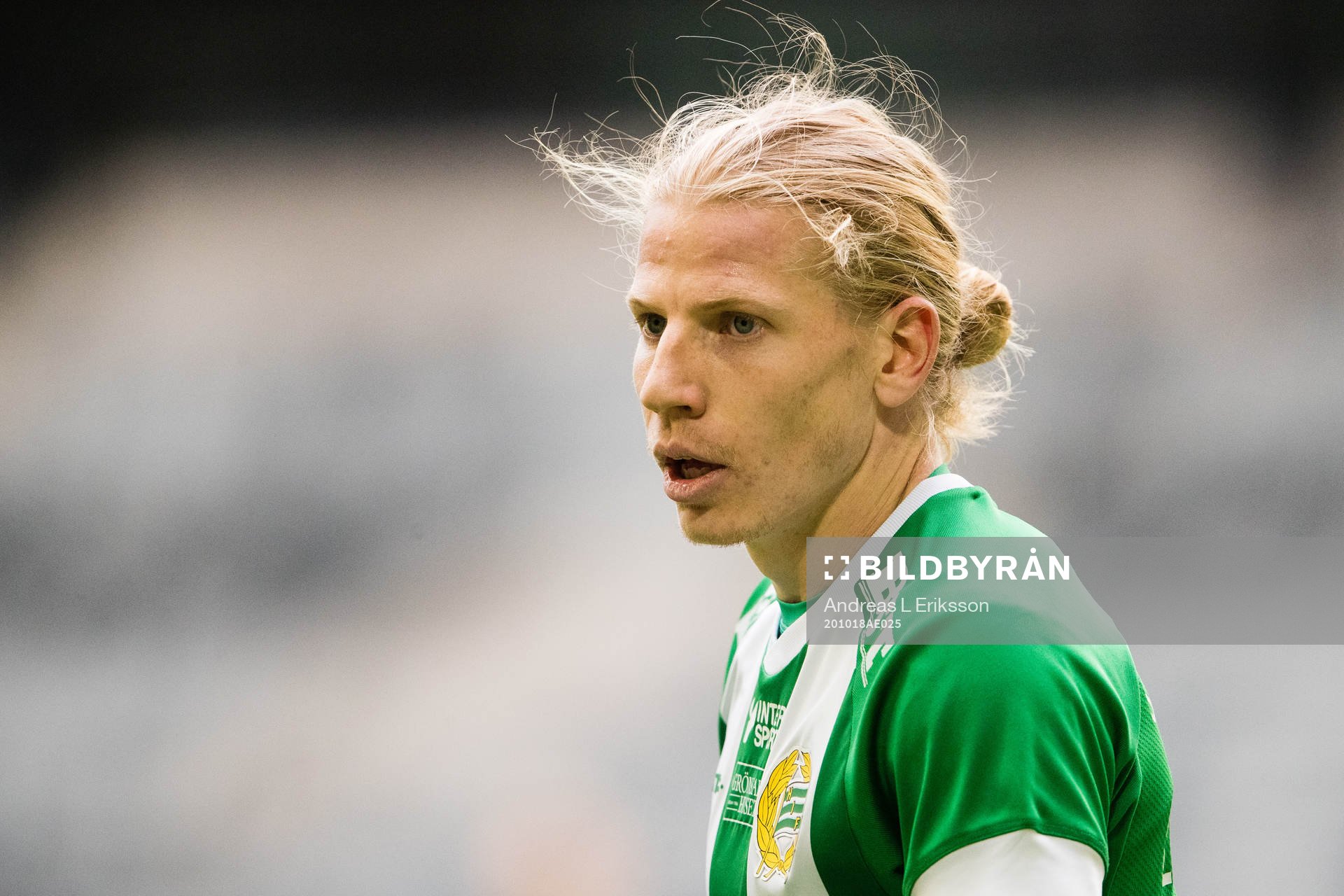 under fotbollsmatchen i Allsvenskan mellan Hammarby och
