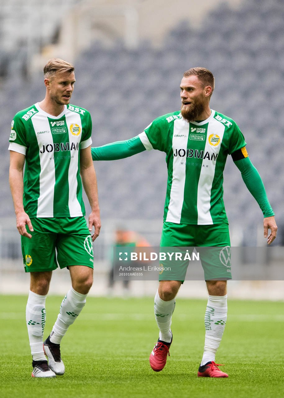 Hammarbys Richard Magyar och David Fällman