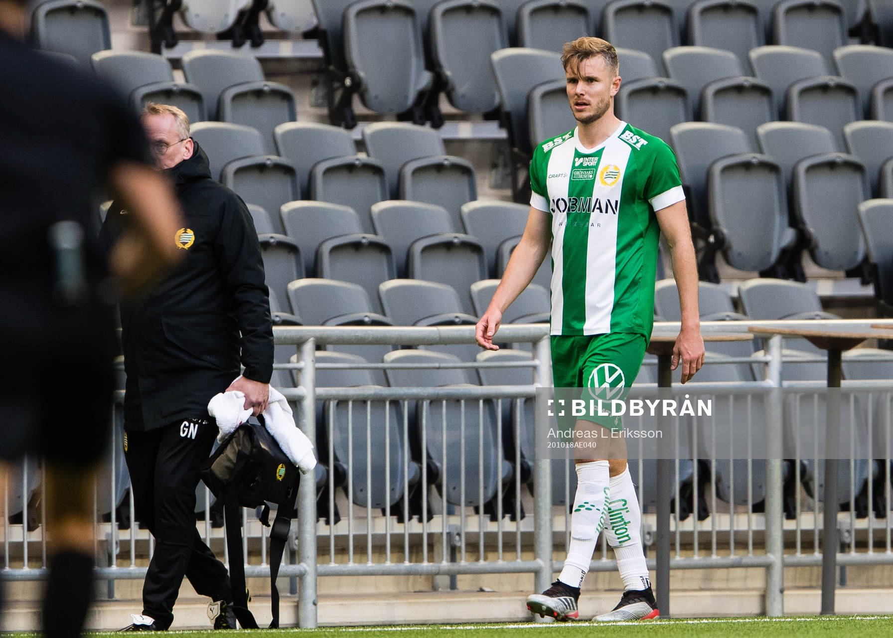 Hammarbys Richard Magyar tvingas till ett byte