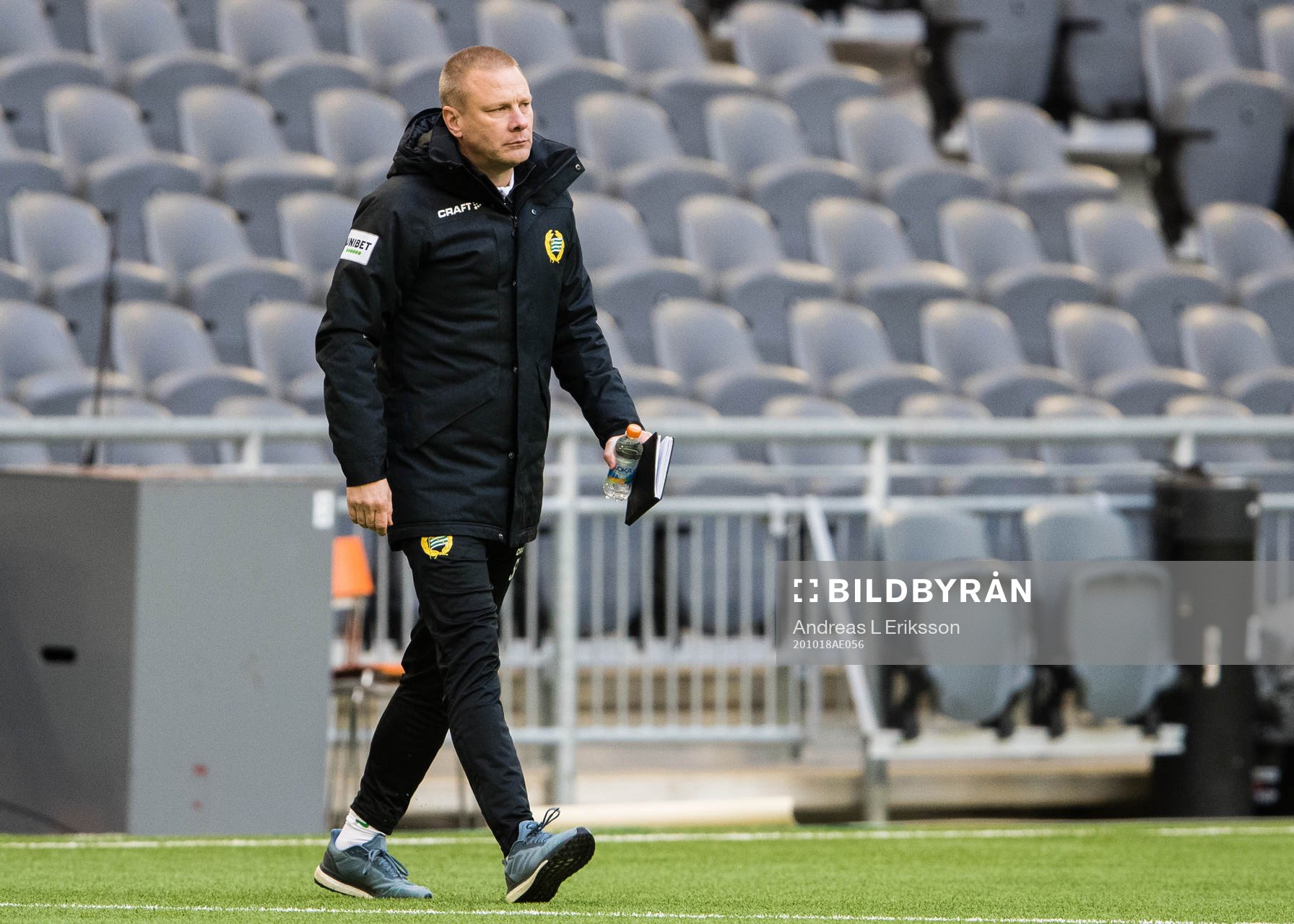 Hammarbys tränare Stefan Billborn