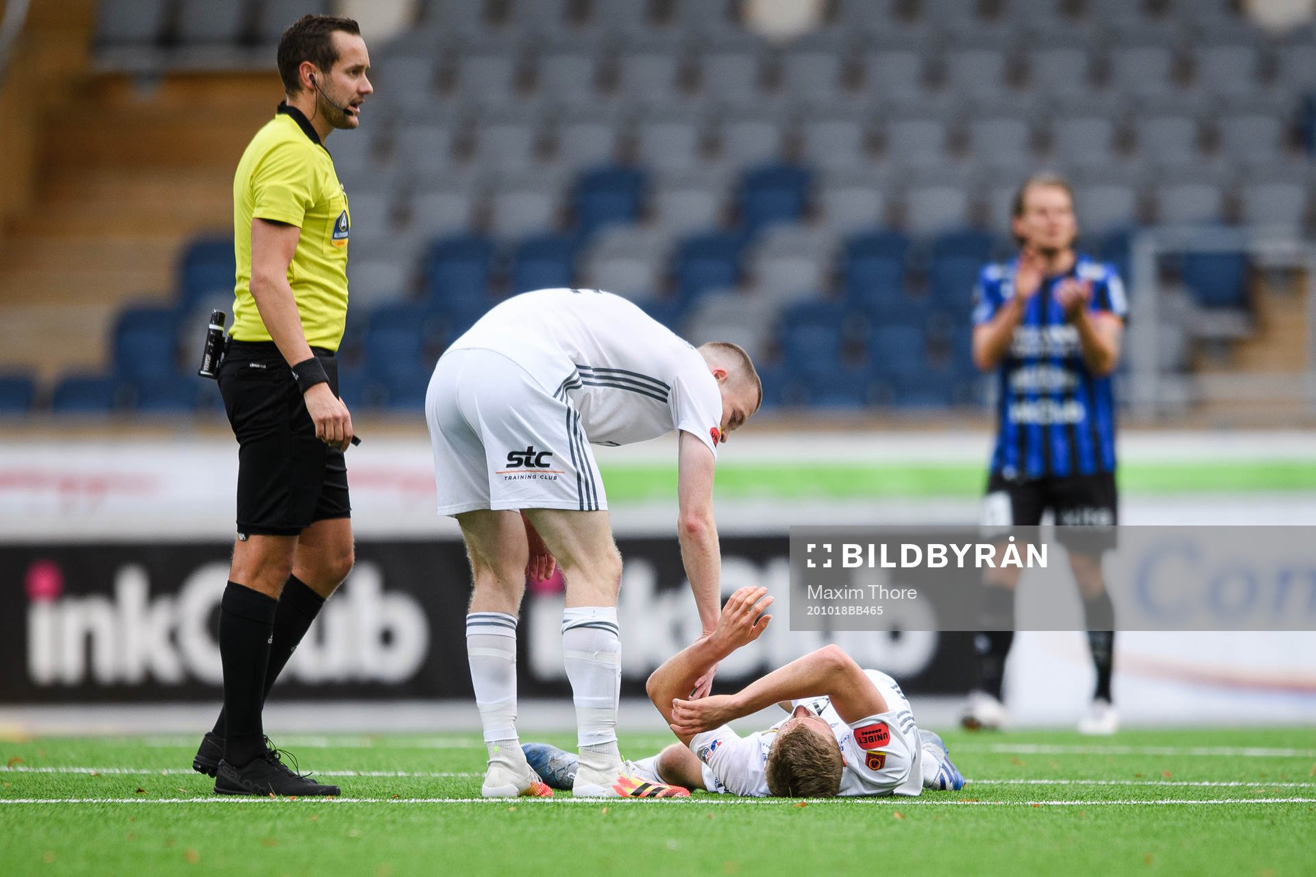 Östersunds Ludvig Fritzson har ont