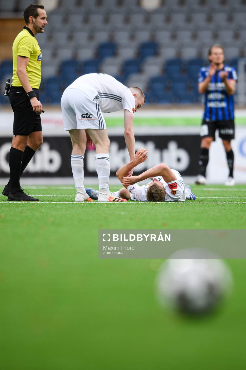 Östersunds Ludvig Fritzson har ont