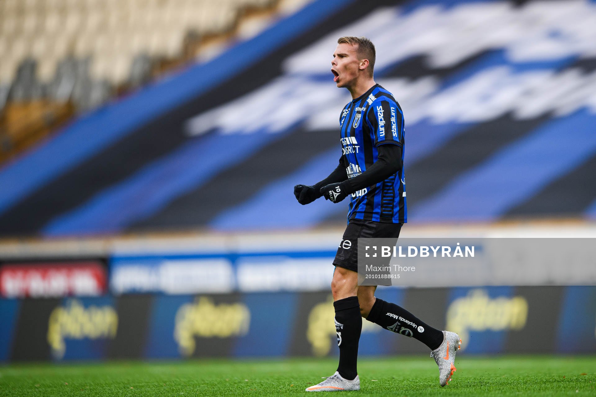 Sirius Elias Andersson jublar