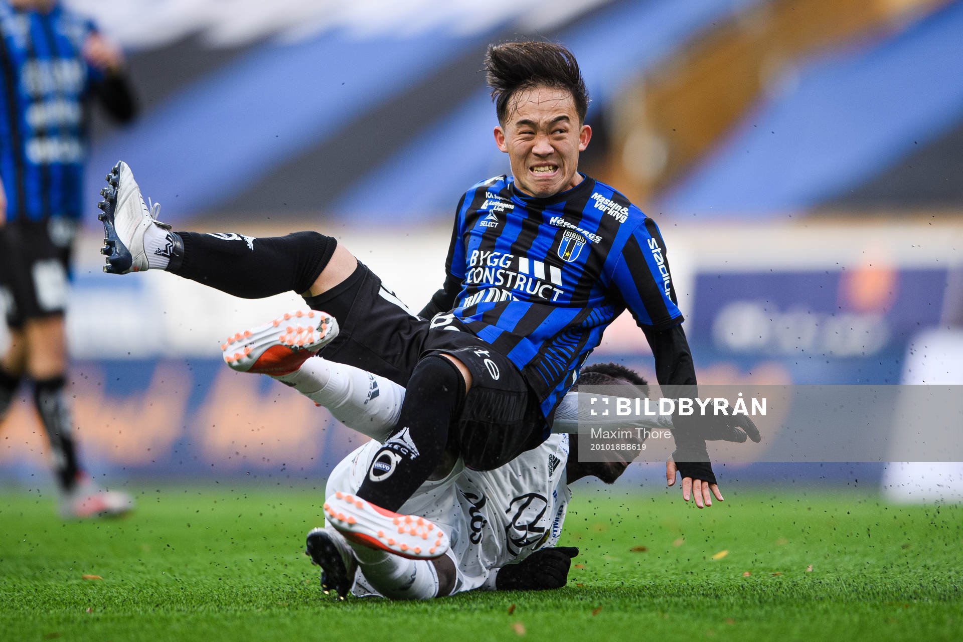Sirius Yukiya Sugita och Östersunds Sam Mensiro